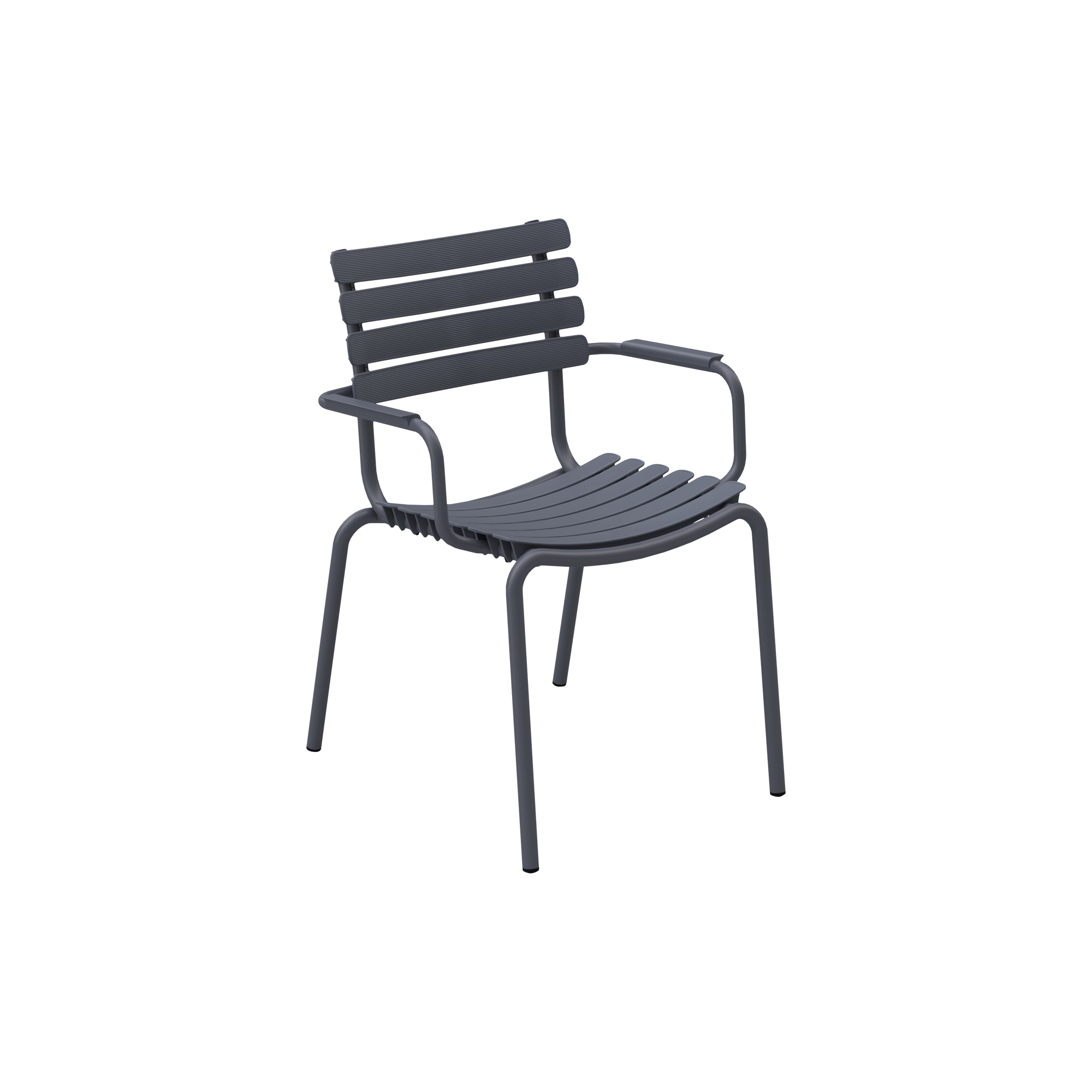 HOUE - ReCLIPS spisebordsstol, dark grey