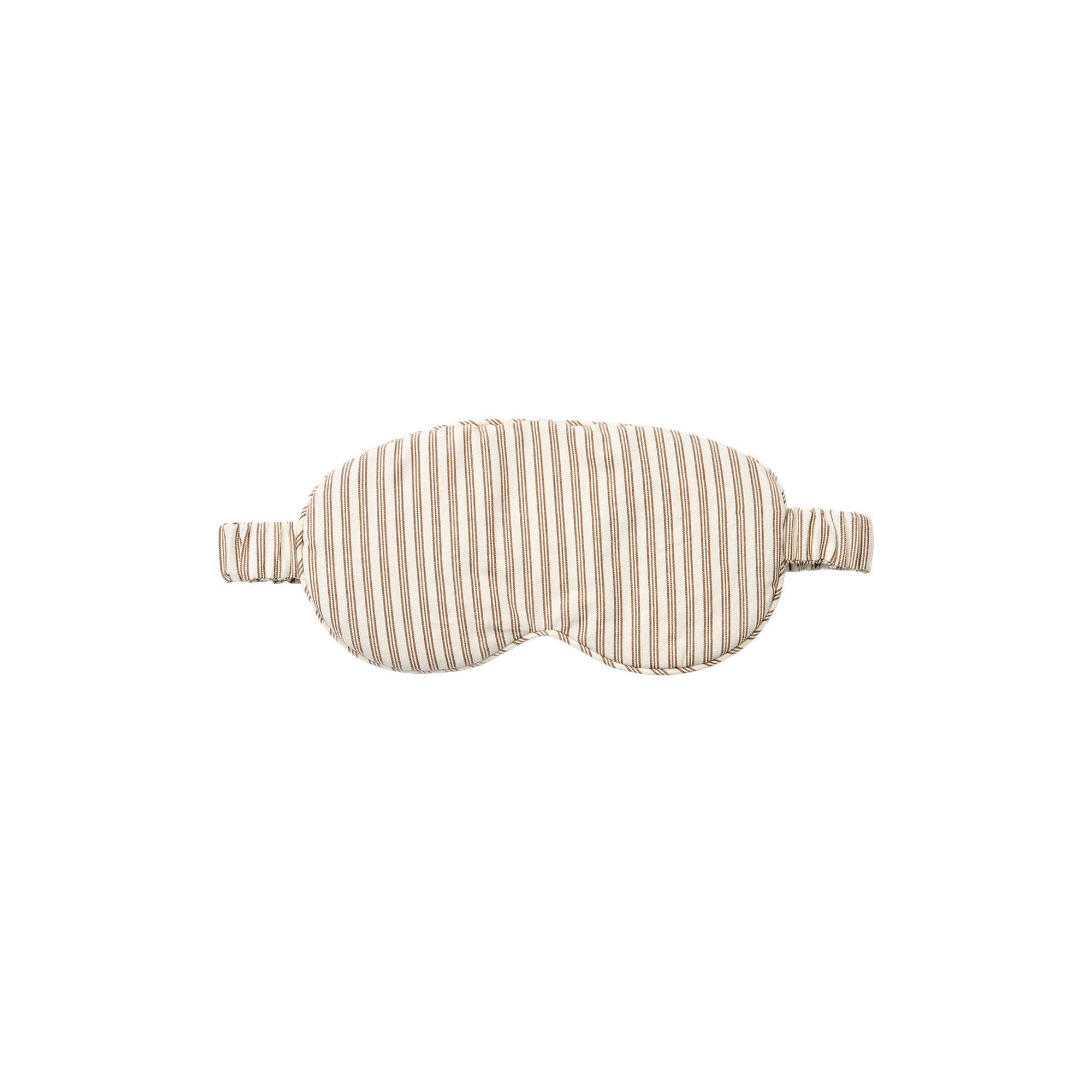 Studio Feder - Selma sovemaske, brown beach stripe
