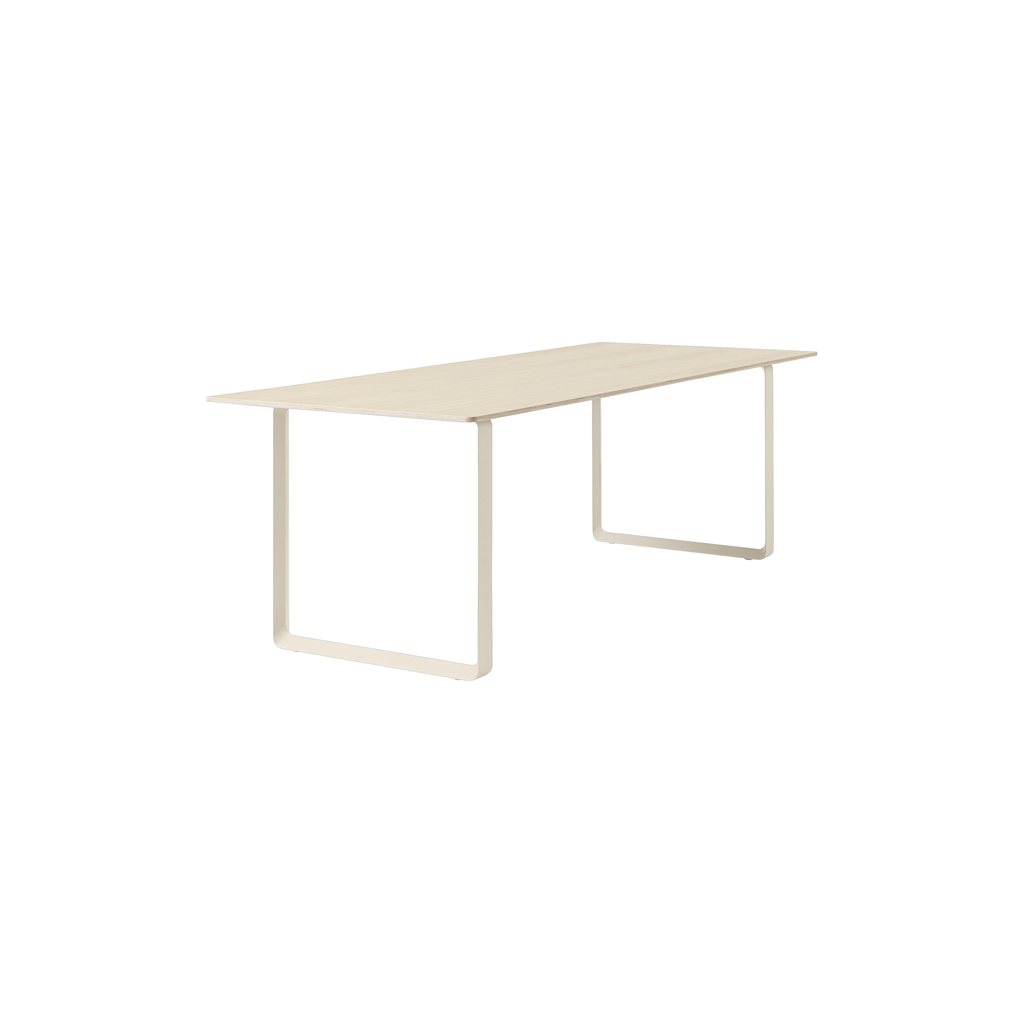 Muuto - 70/70 Table, solid oak/sand - 225x90 cm