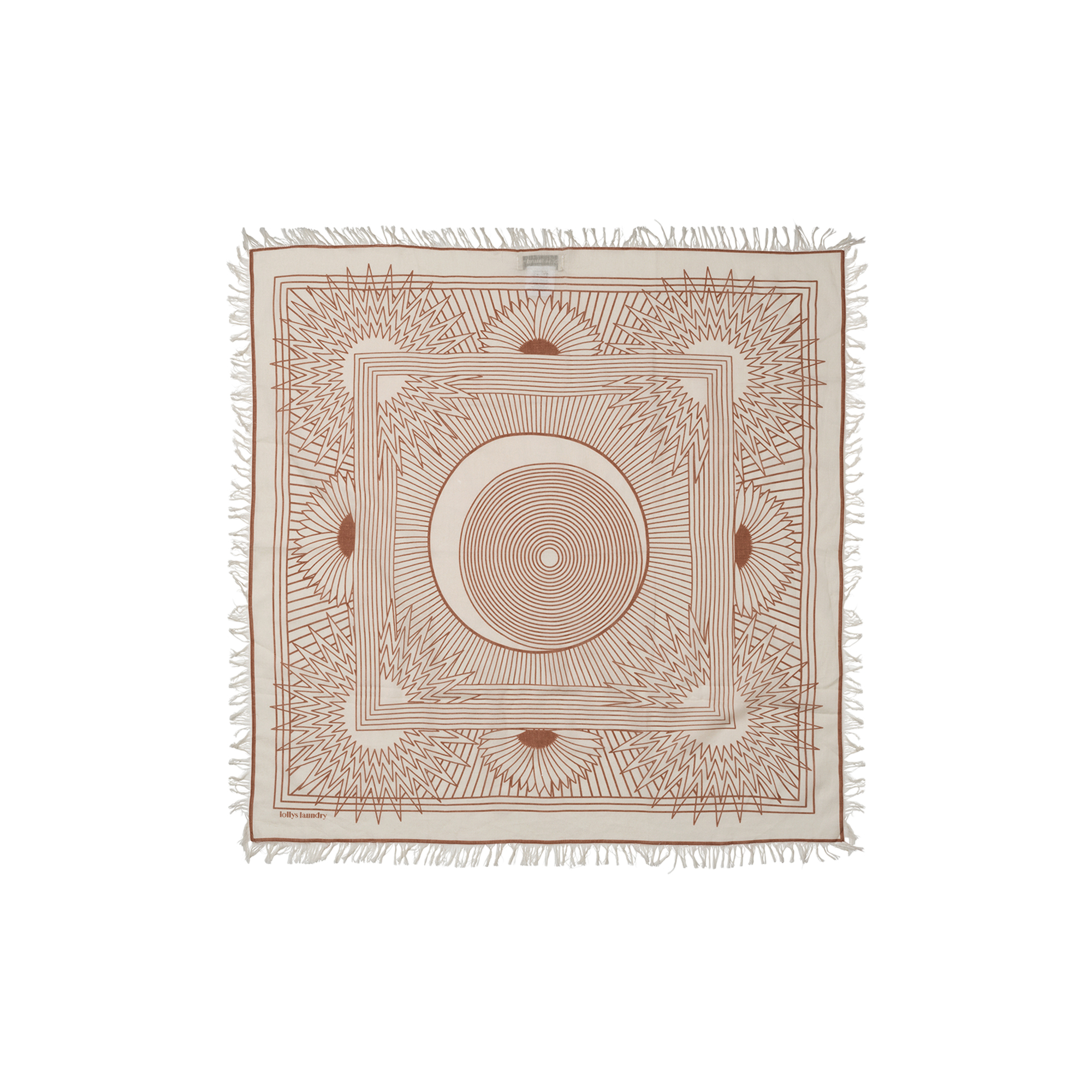 Lollys Laundry - NoorLL Scarf, brown