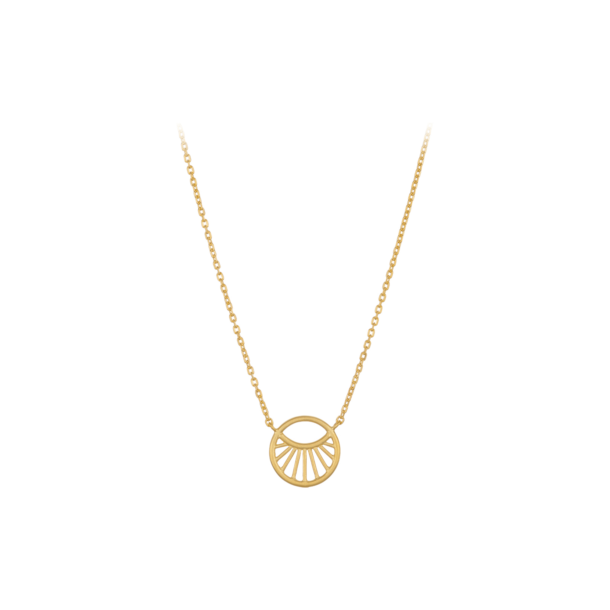 Pernille Corydon Jewellery - Small Daylight halskæde, guld - L: 40-46 cm.