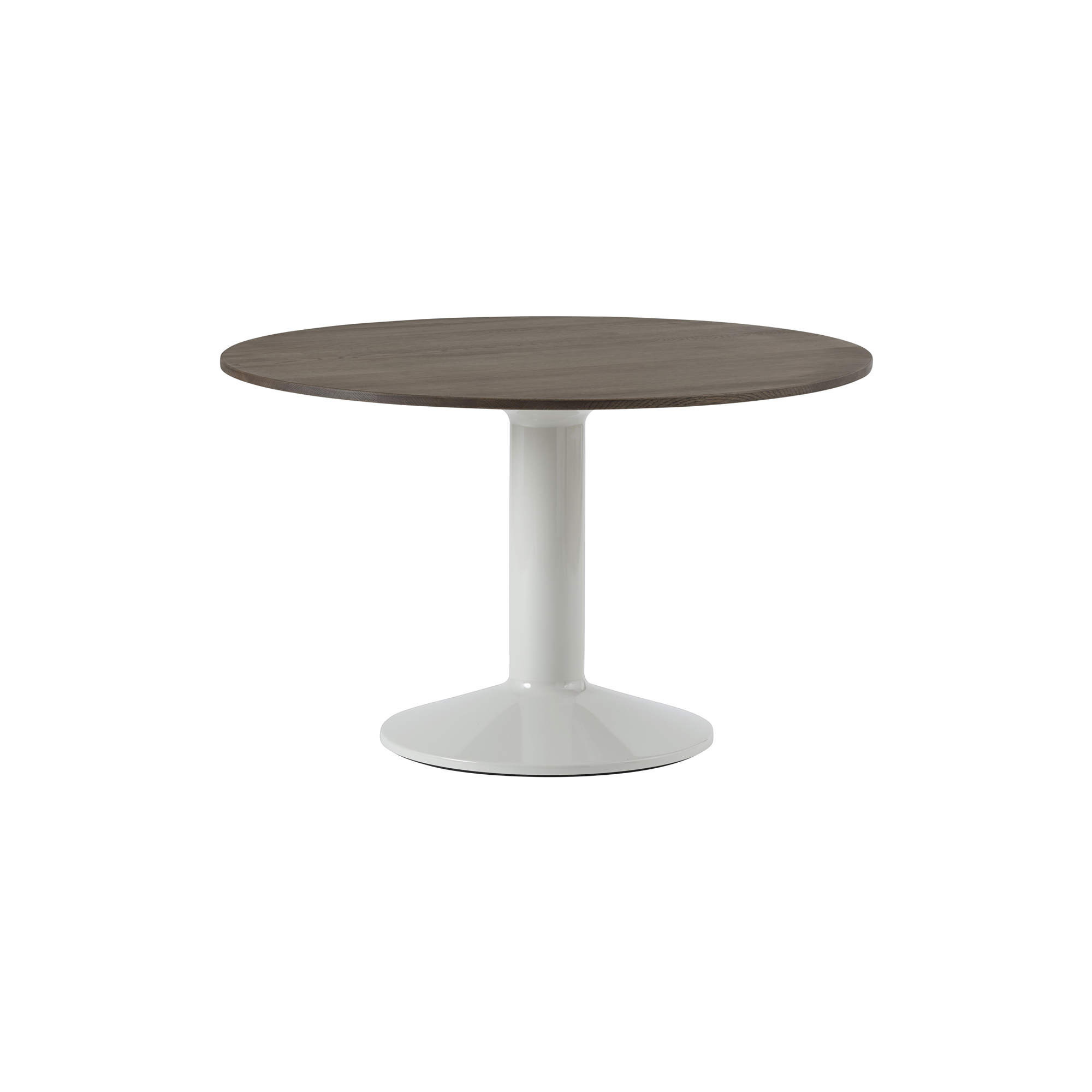 Muuto - Midst Table, dark oiled oak/grey - Ø120 cm