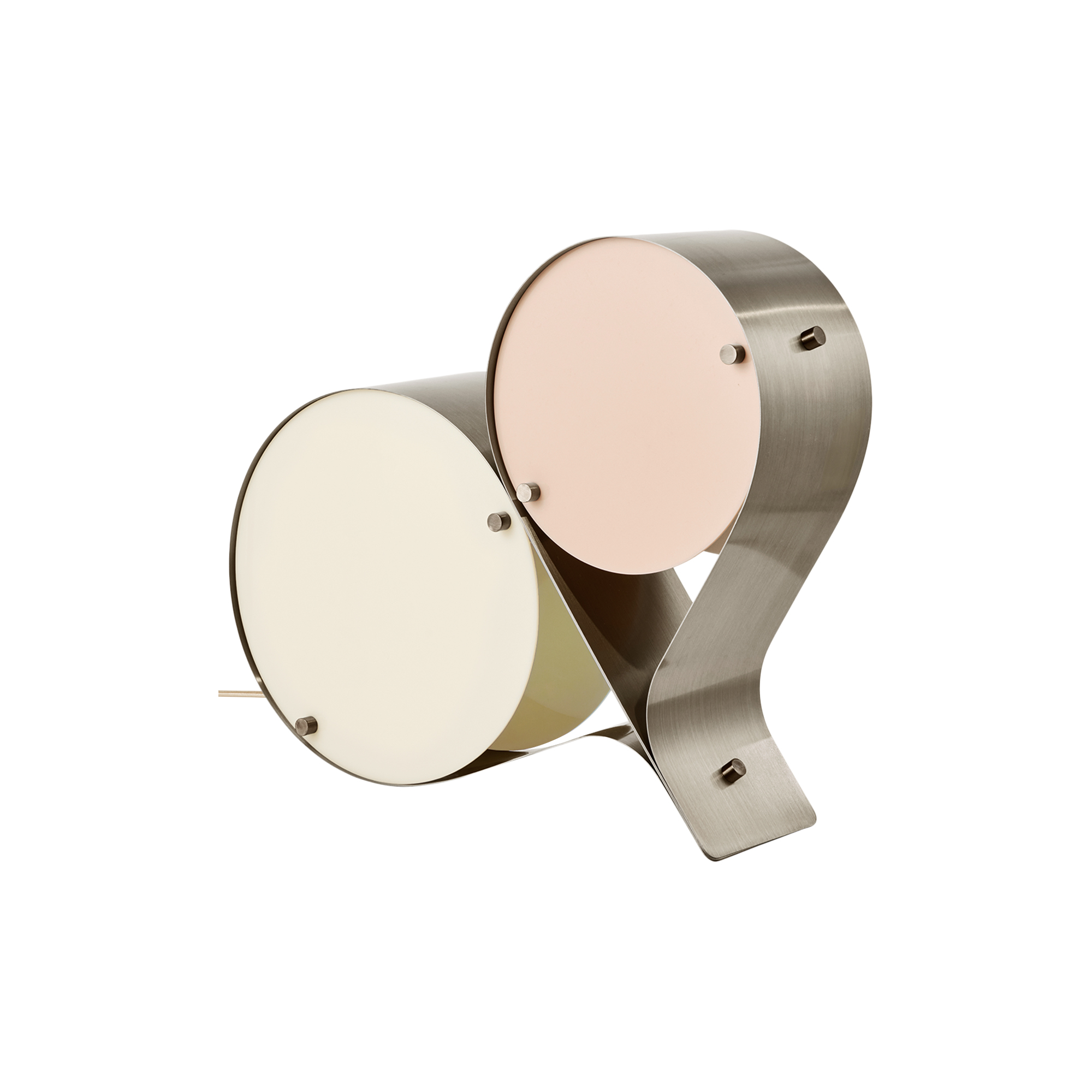 GUBI - Coppia Table Lamp, ivory/blush