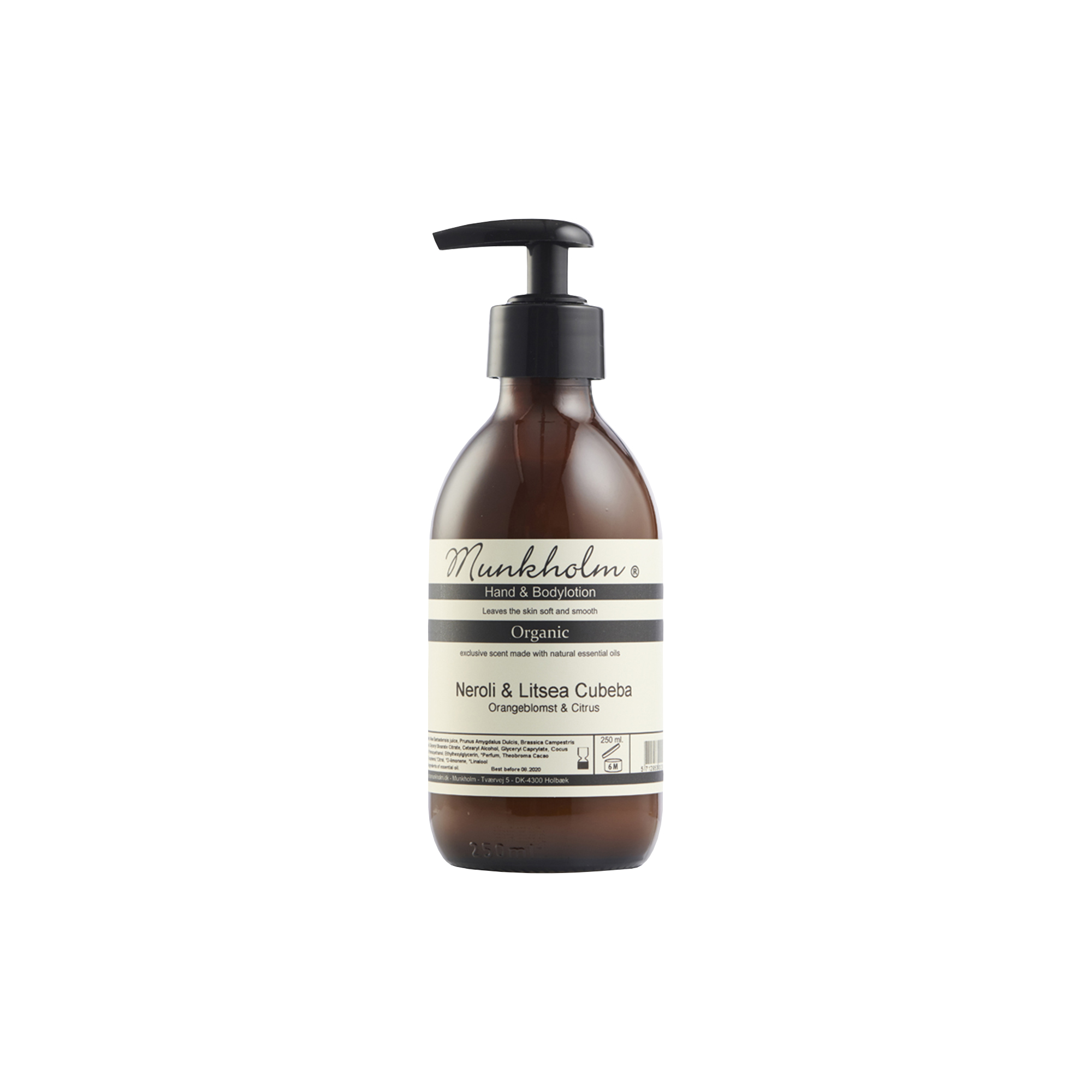Munkholm - Økologisk lotion, neroli & litsea cubeba