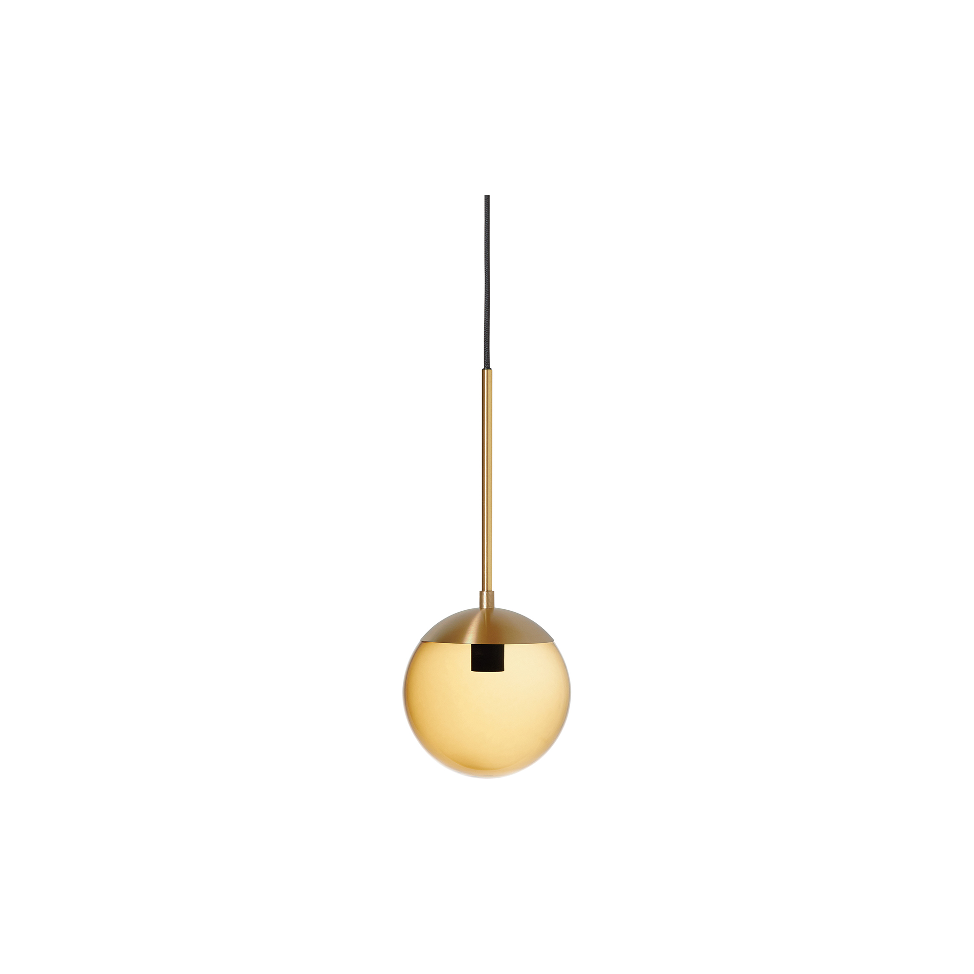Rubn - Lord 1 Pendant, brass/brown