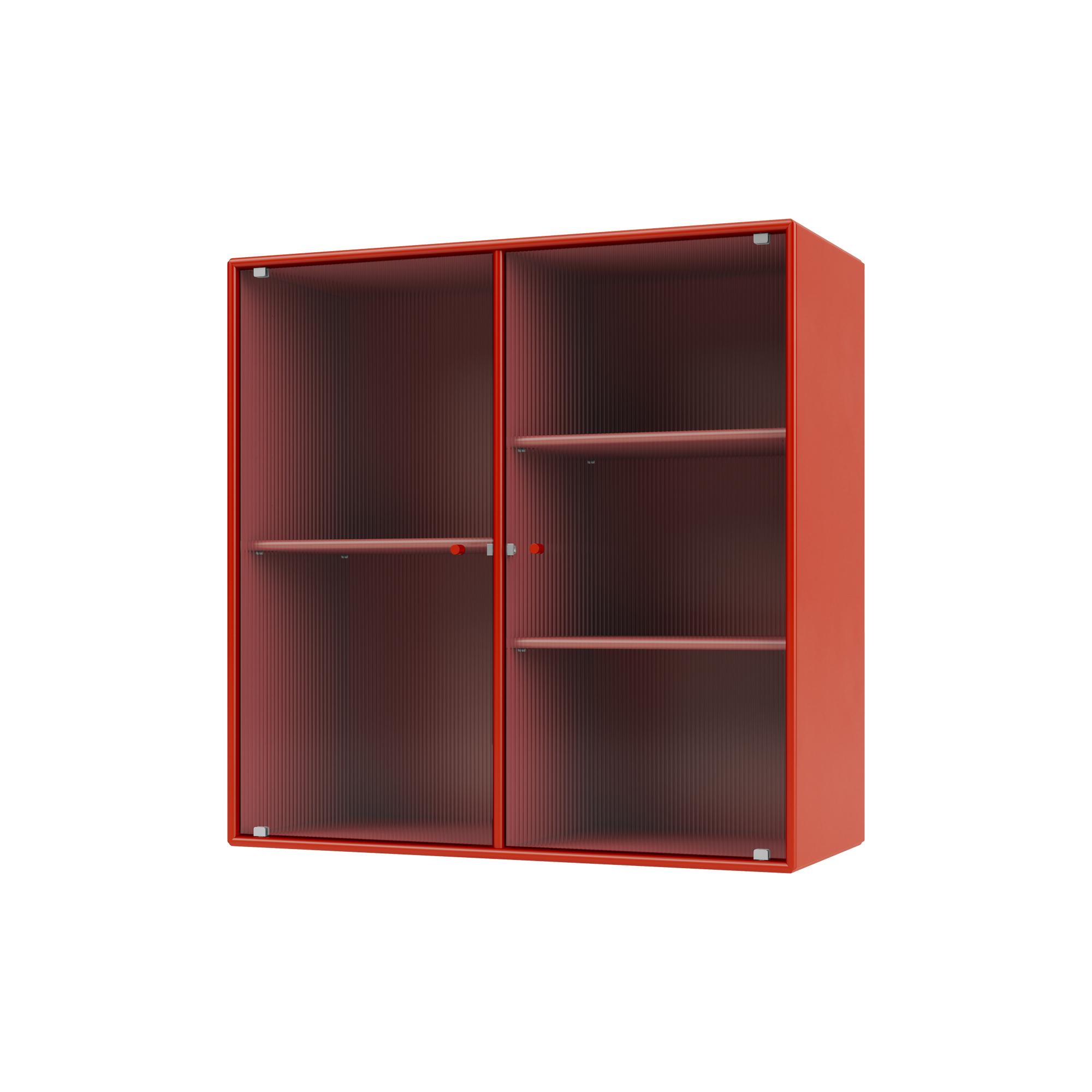 Montana Furniture - RIPPLE II vitrineskab, 145 rosehip