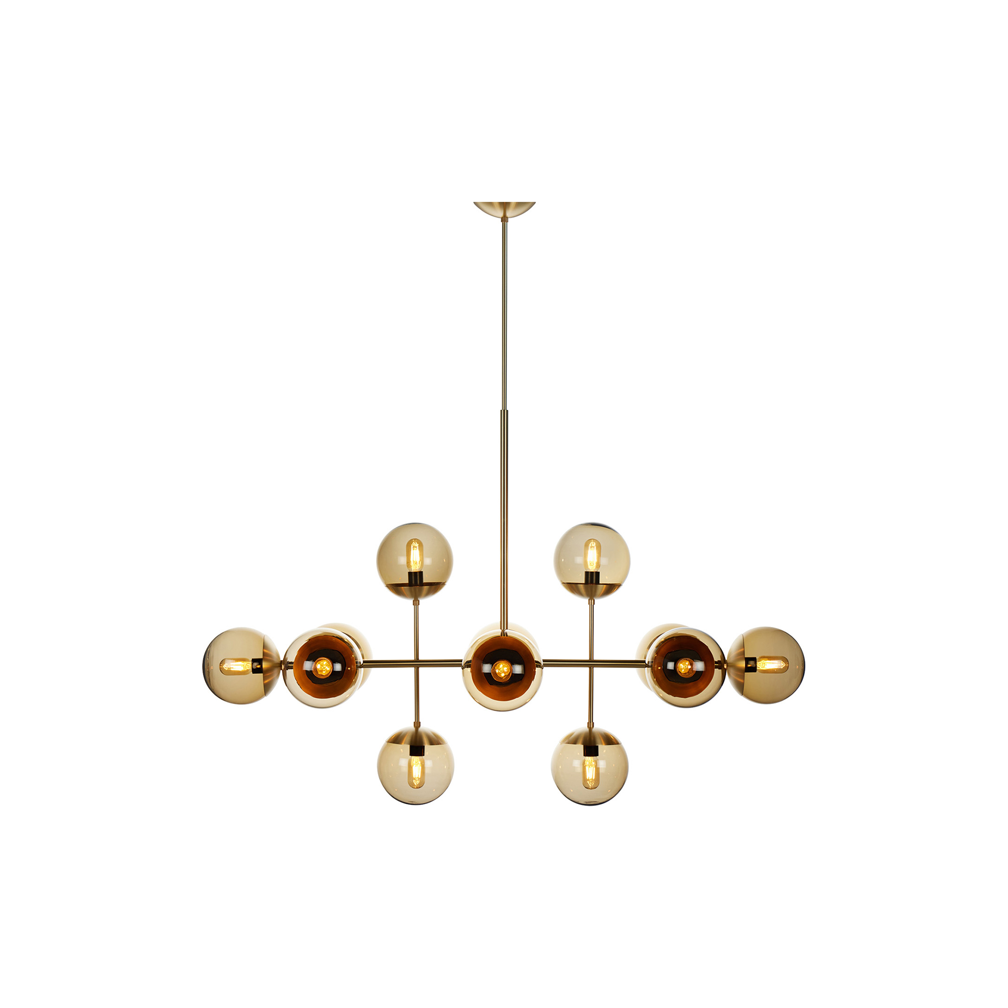 Rubn - Lord Ballroom Lamp, brass/brown