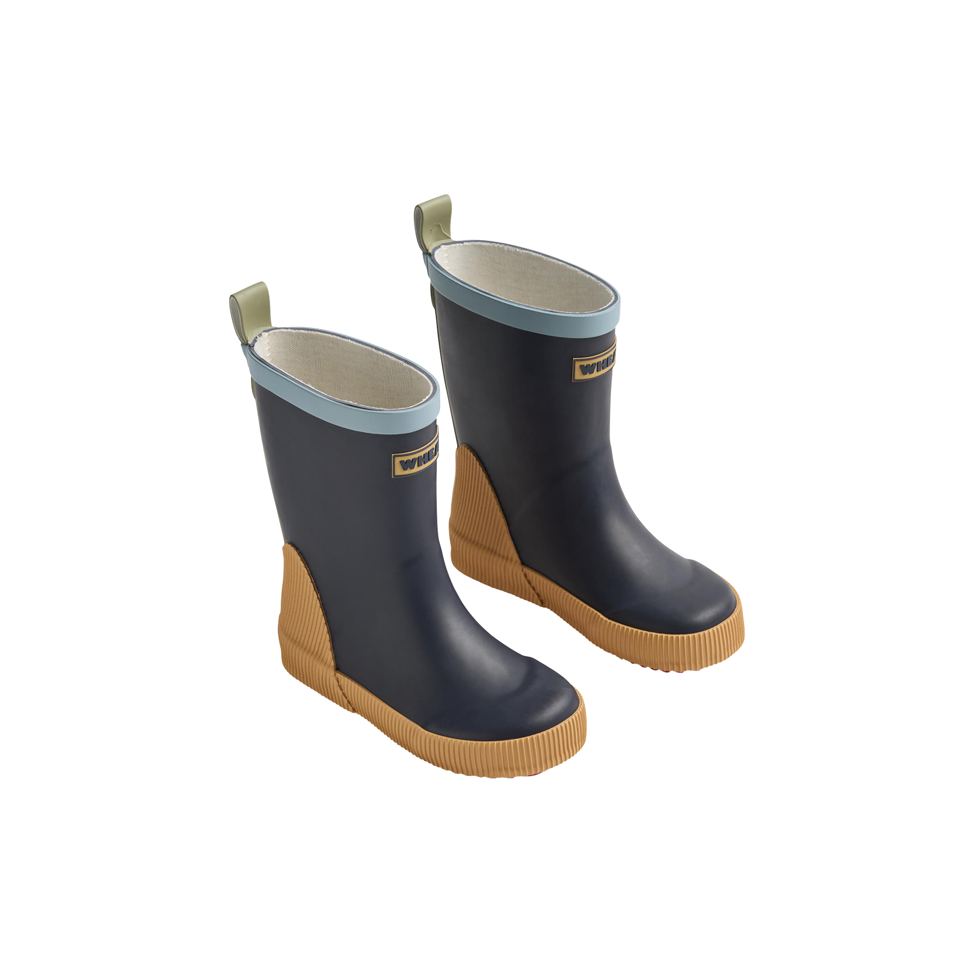 Wheat - Rubber Boot Welly, navy - 29