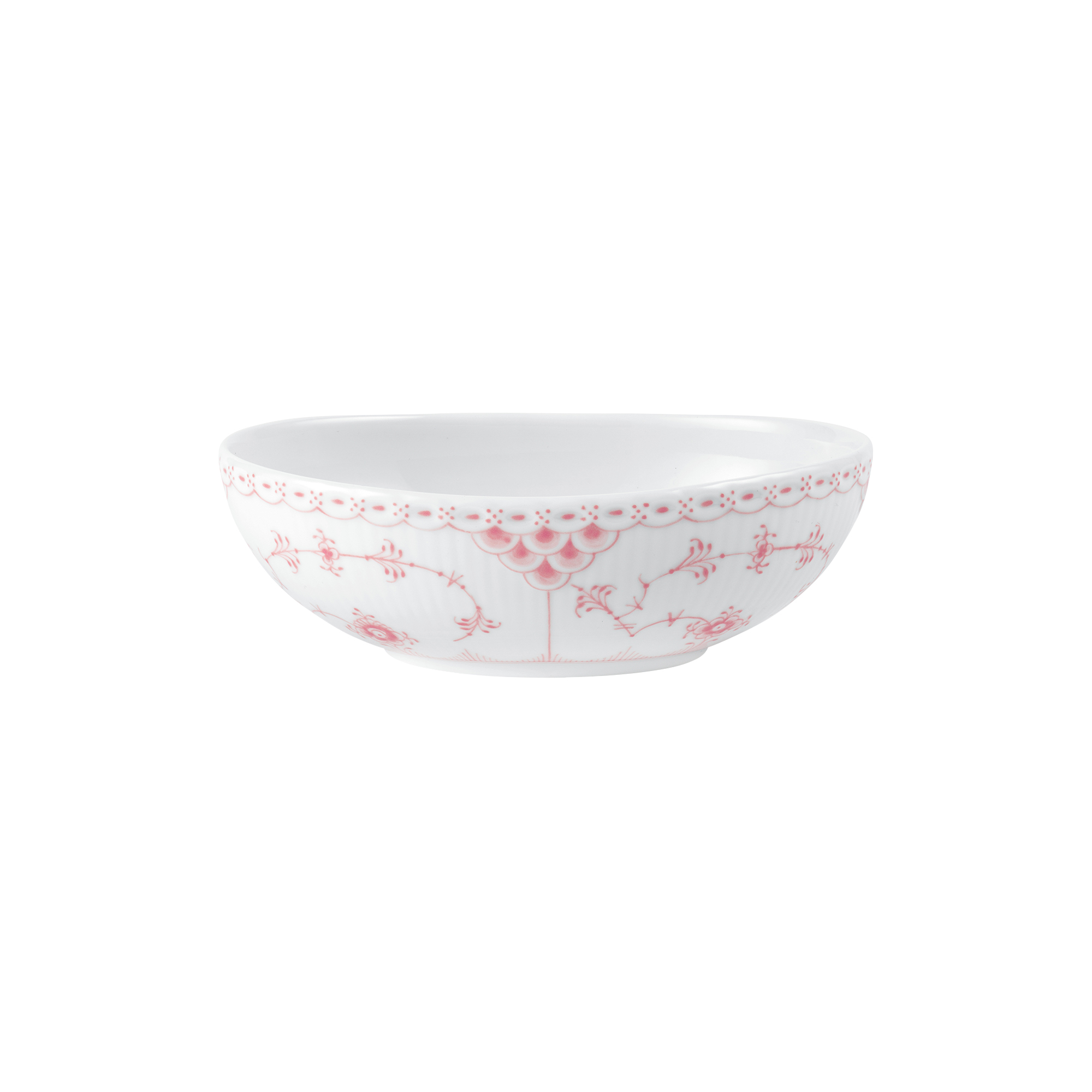 Royal Copenhagen - Koral Musselmalet Halvblonde oval skål