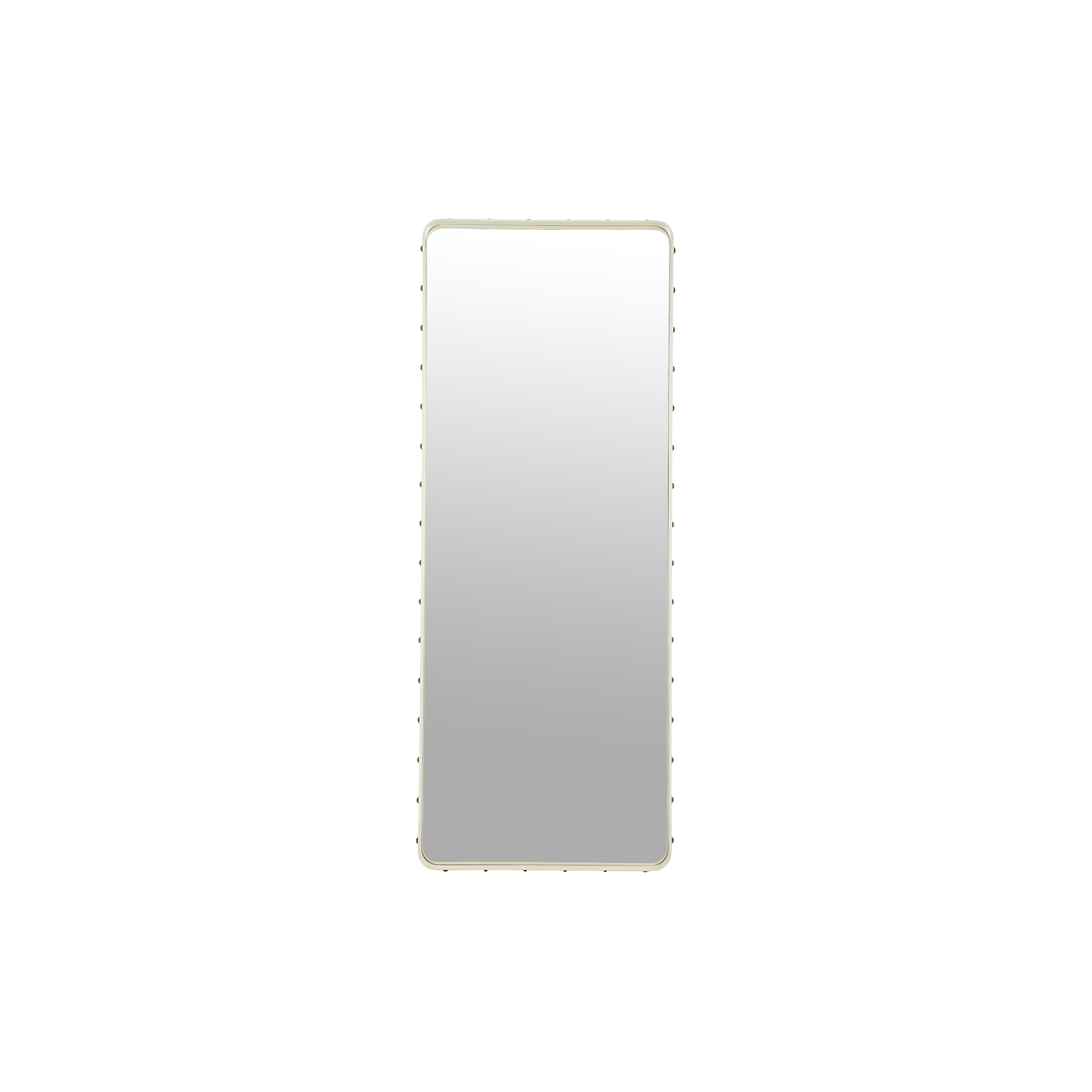 GUBI - Adnet Rectangular Wall Mirror, cream - 70x180 cm