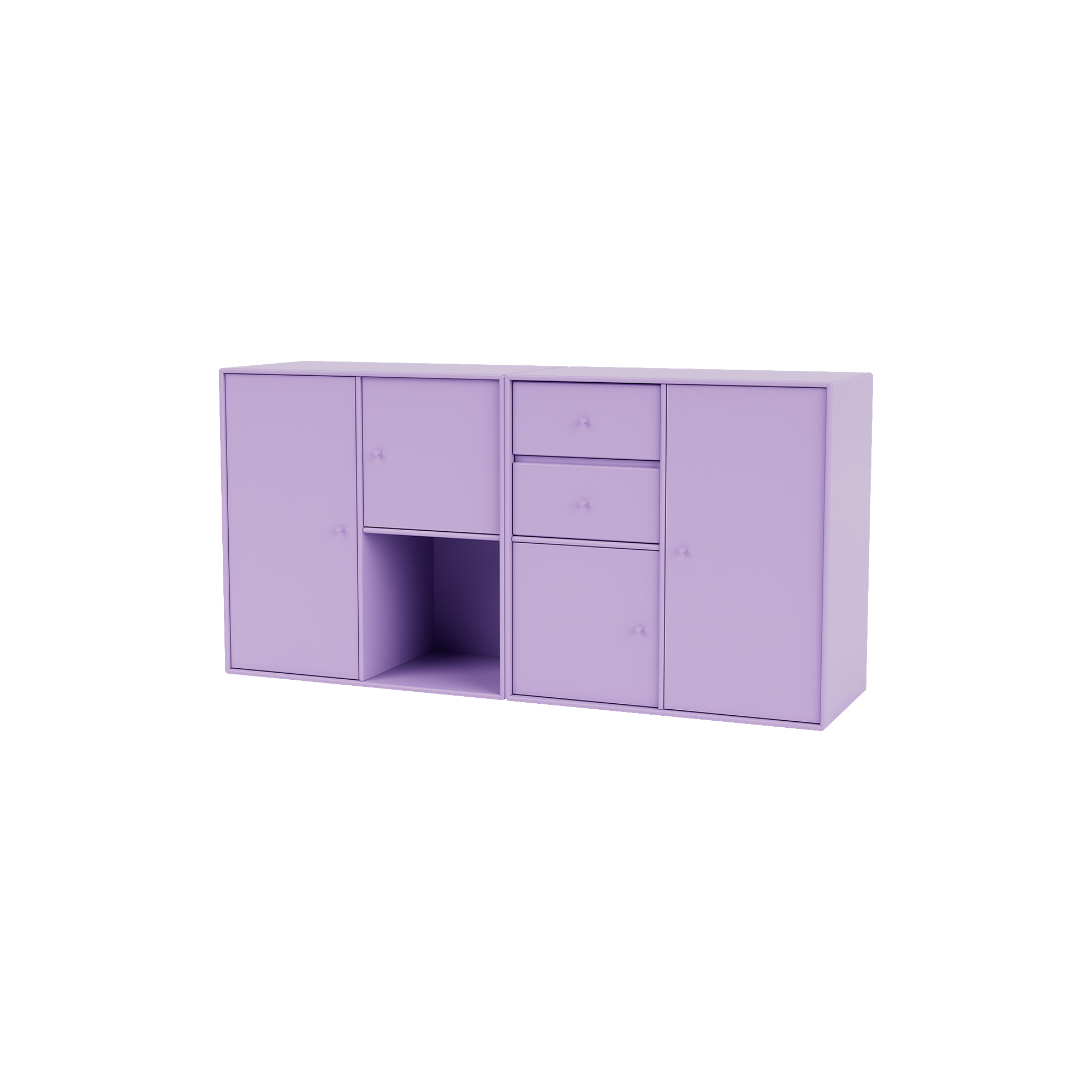 Montana Furniture - COUPLE bred skænk, 164 iris