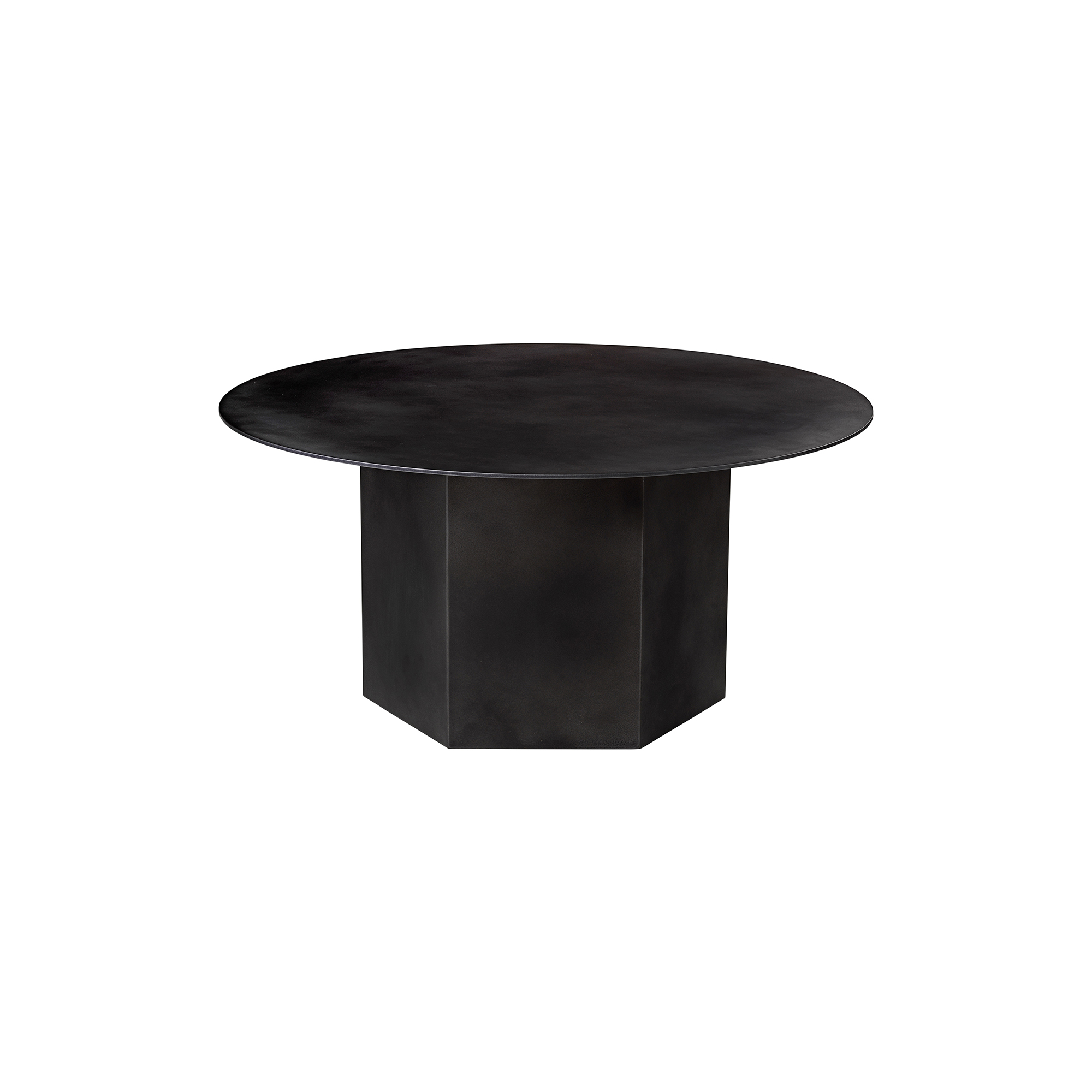 GUBI - Epic Coffee Table, midnight black - Ø80 cm