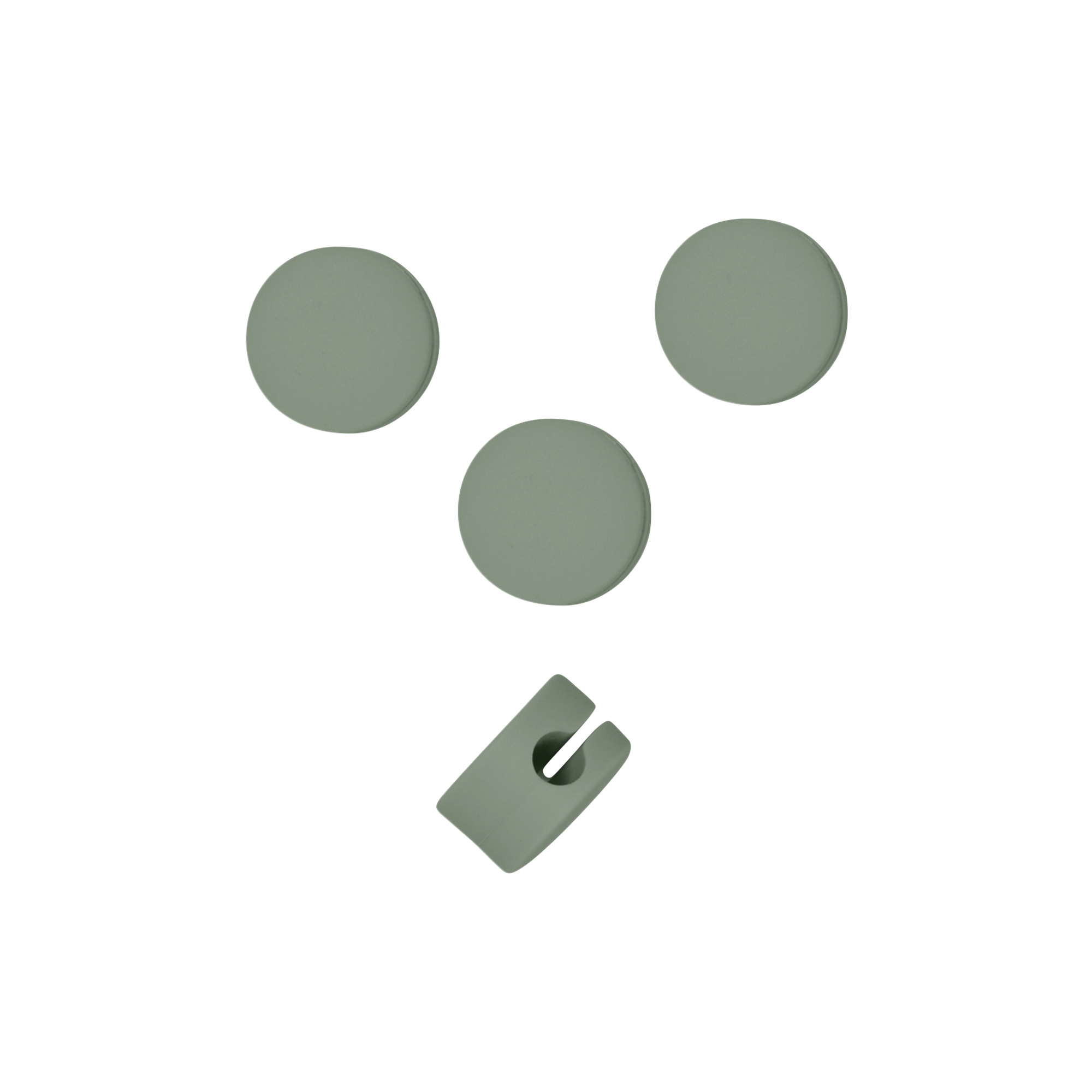 Pedestal - Cable Dots, mossy green, Power