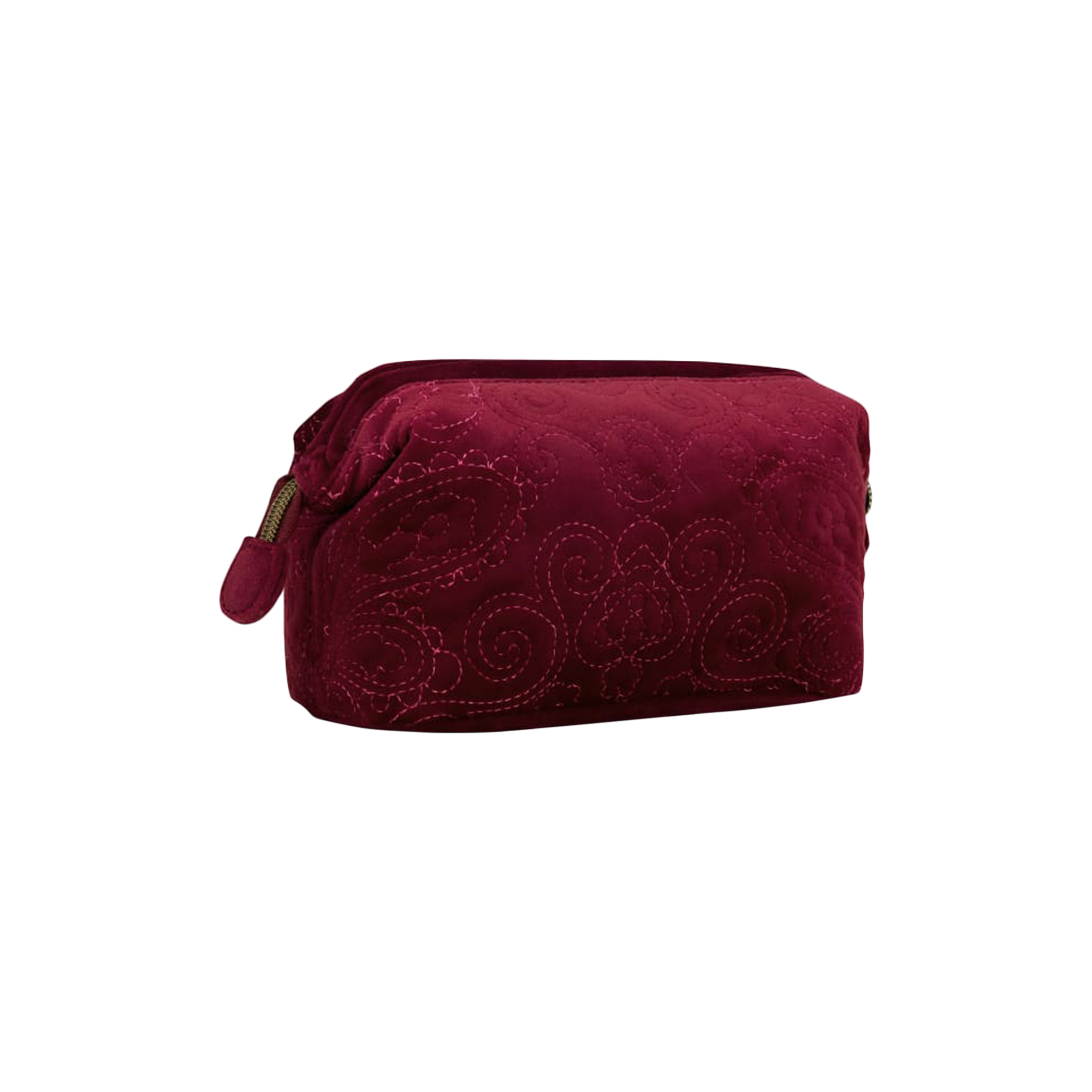 Pip Studio - Cooper Velvet Toiletry Bag S, red