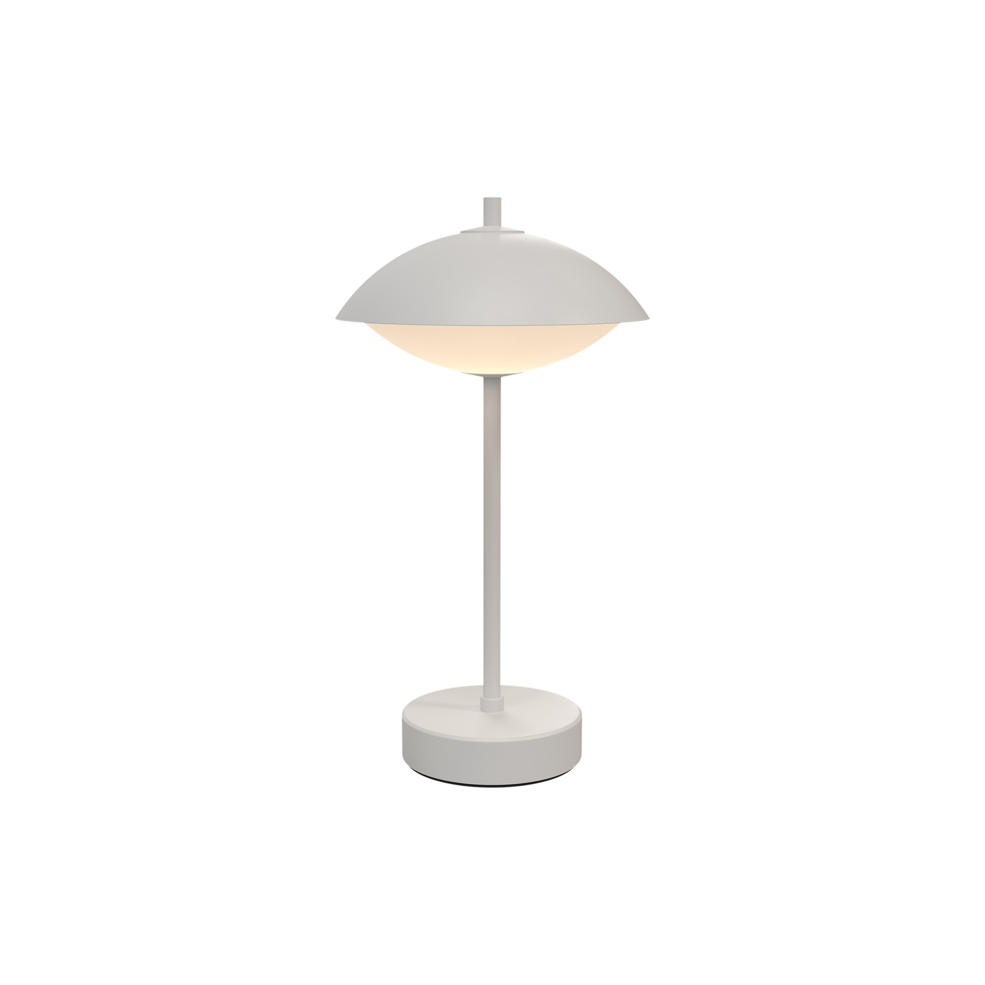 Fritz Hansen - Musling transportabel lampe, white