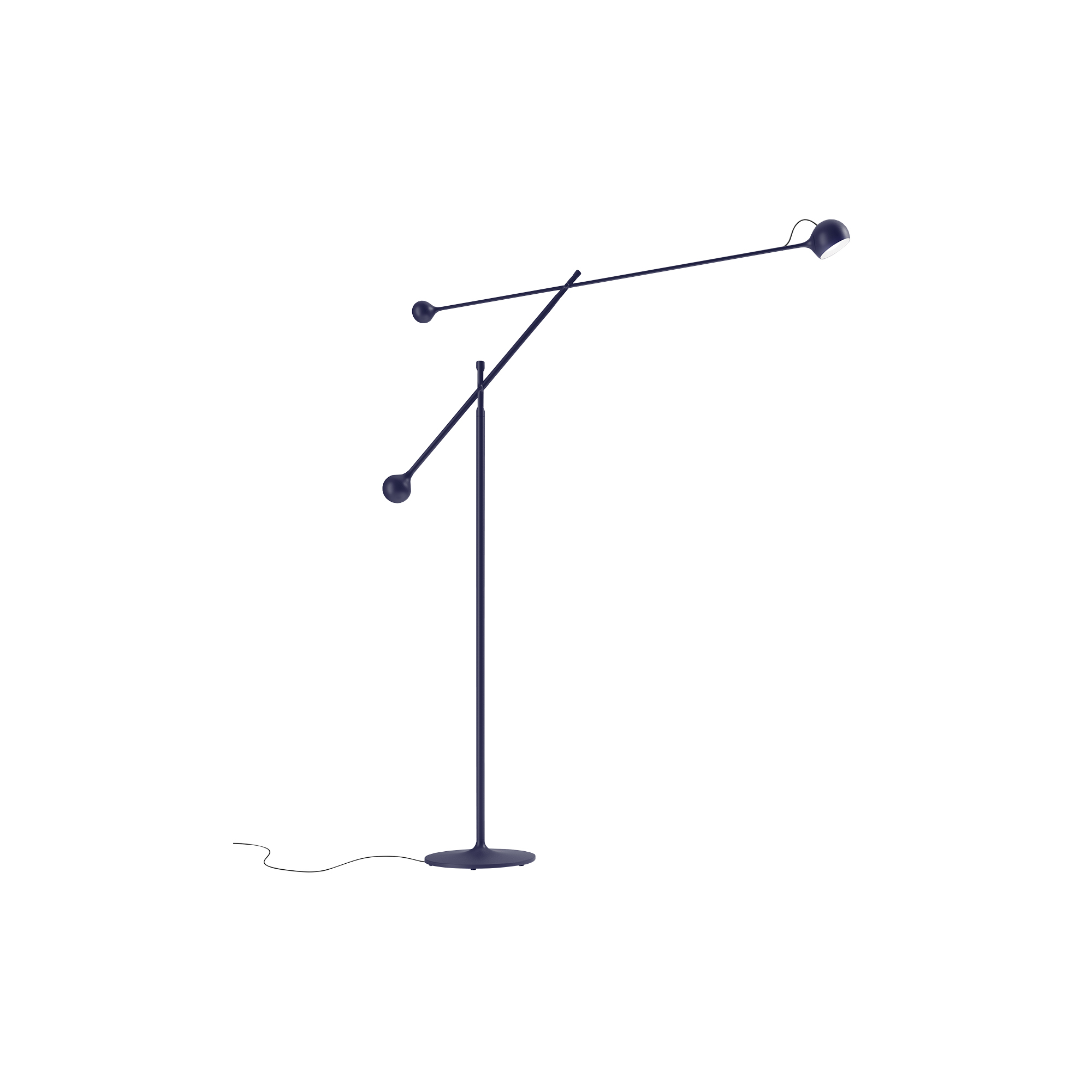 Artemide - IXA gulvlampe, blue, Novelties - H: 126,8 x L: 105,3 x Ø 28 cm.