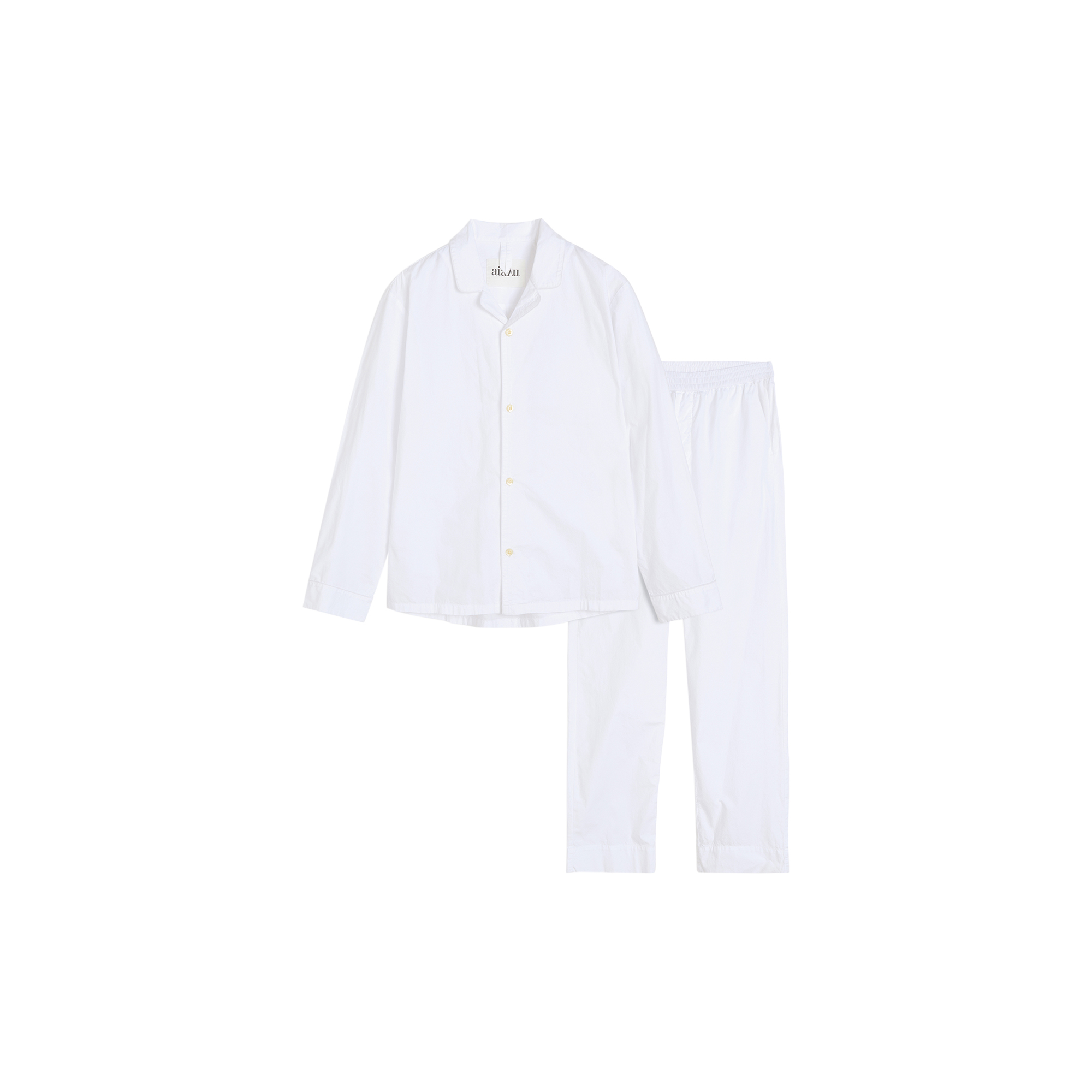 Aiayu - Classic Pyjamas, white - Str. M