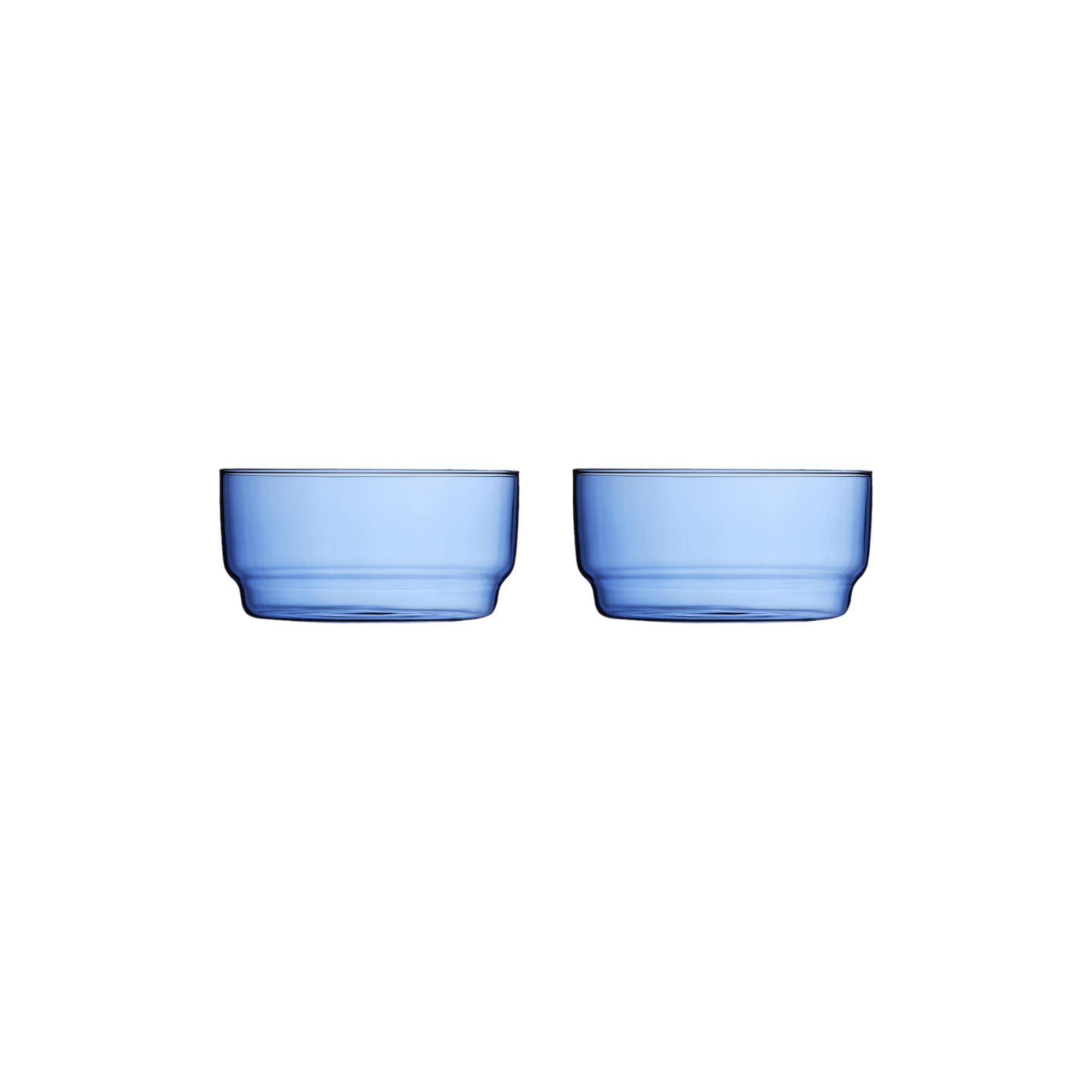 Lyngby Glas - Torino skål, blå