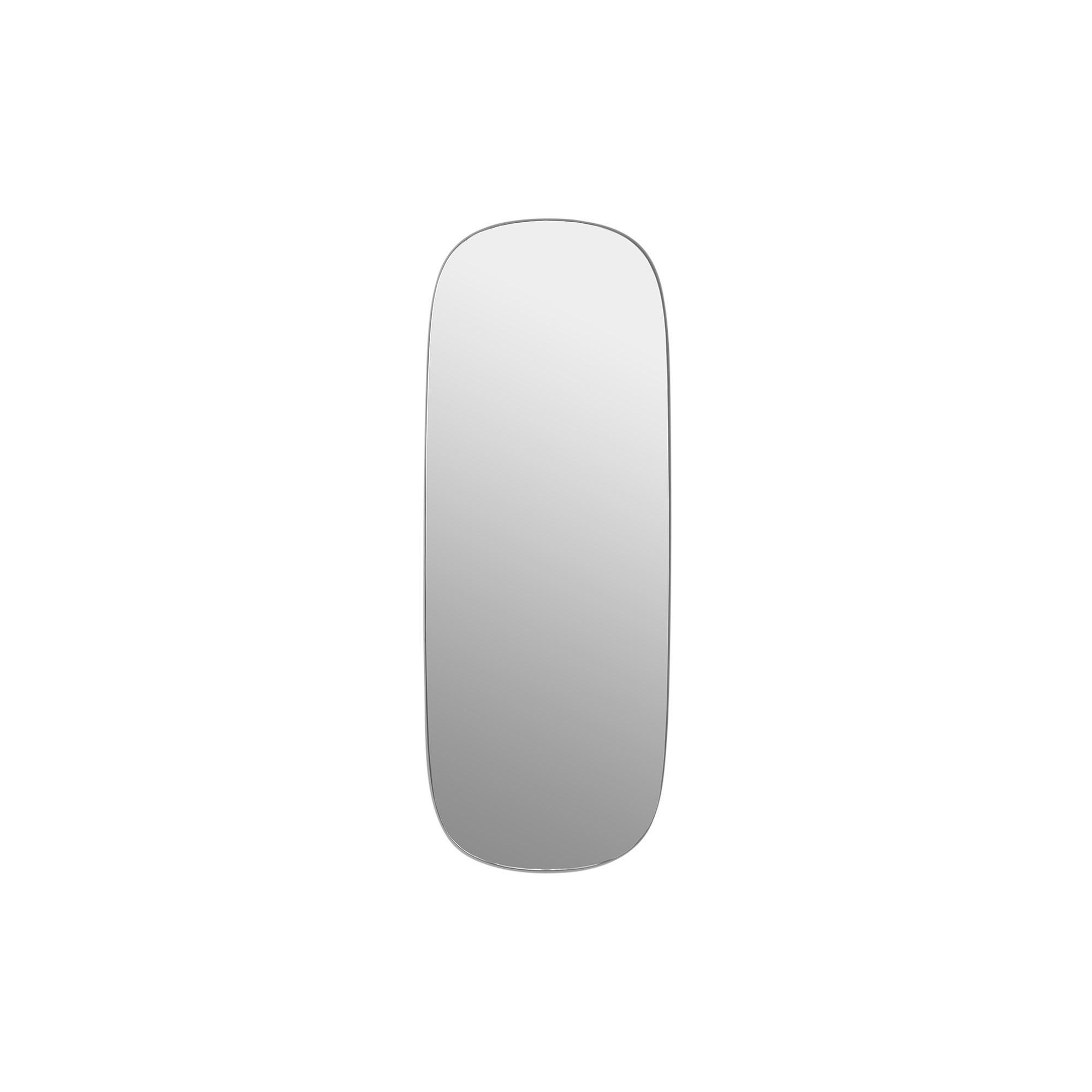 Muuto - Framed Mirror, grey/clear - Large