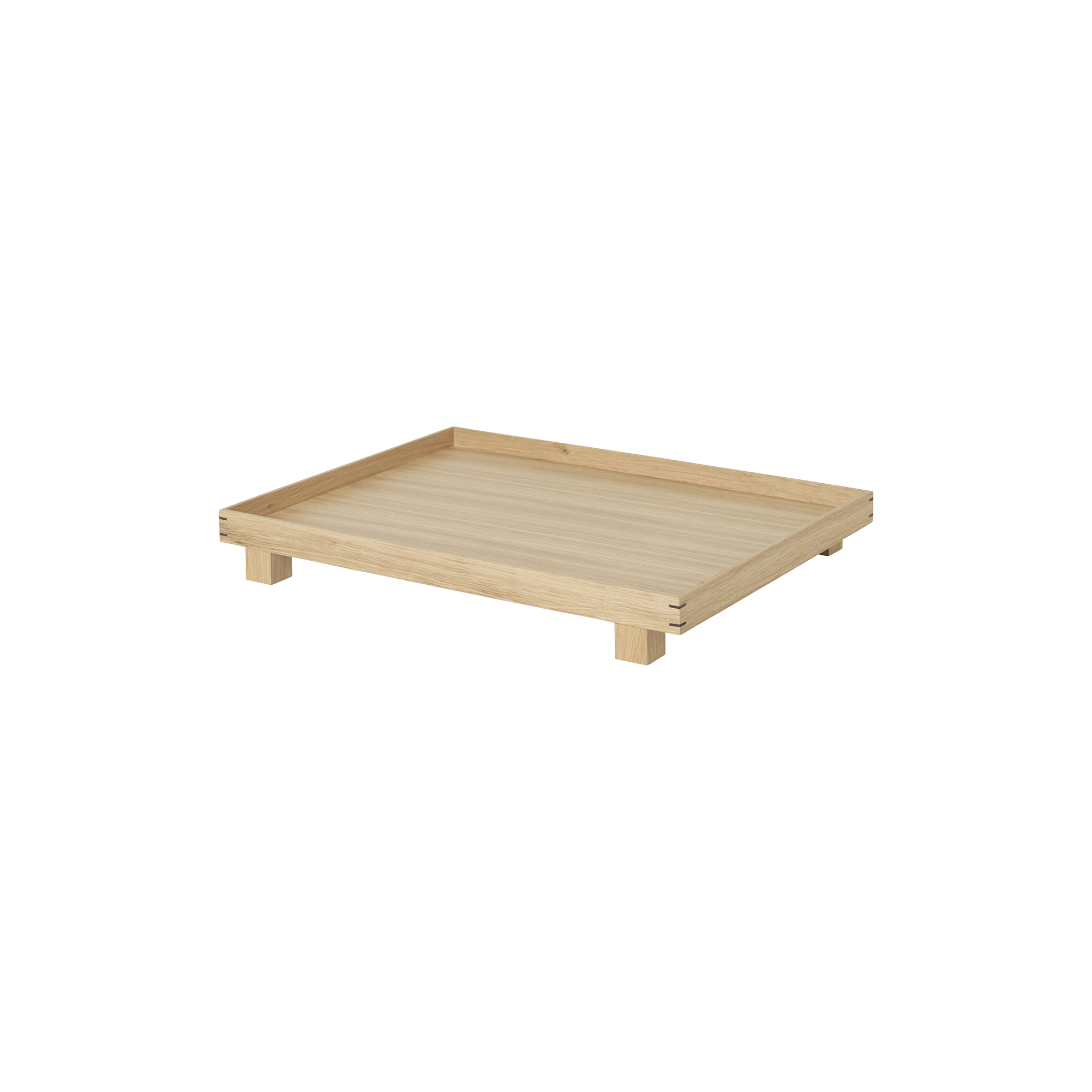 Ferm Living - Bon Wooden Tray Large, oak - Large