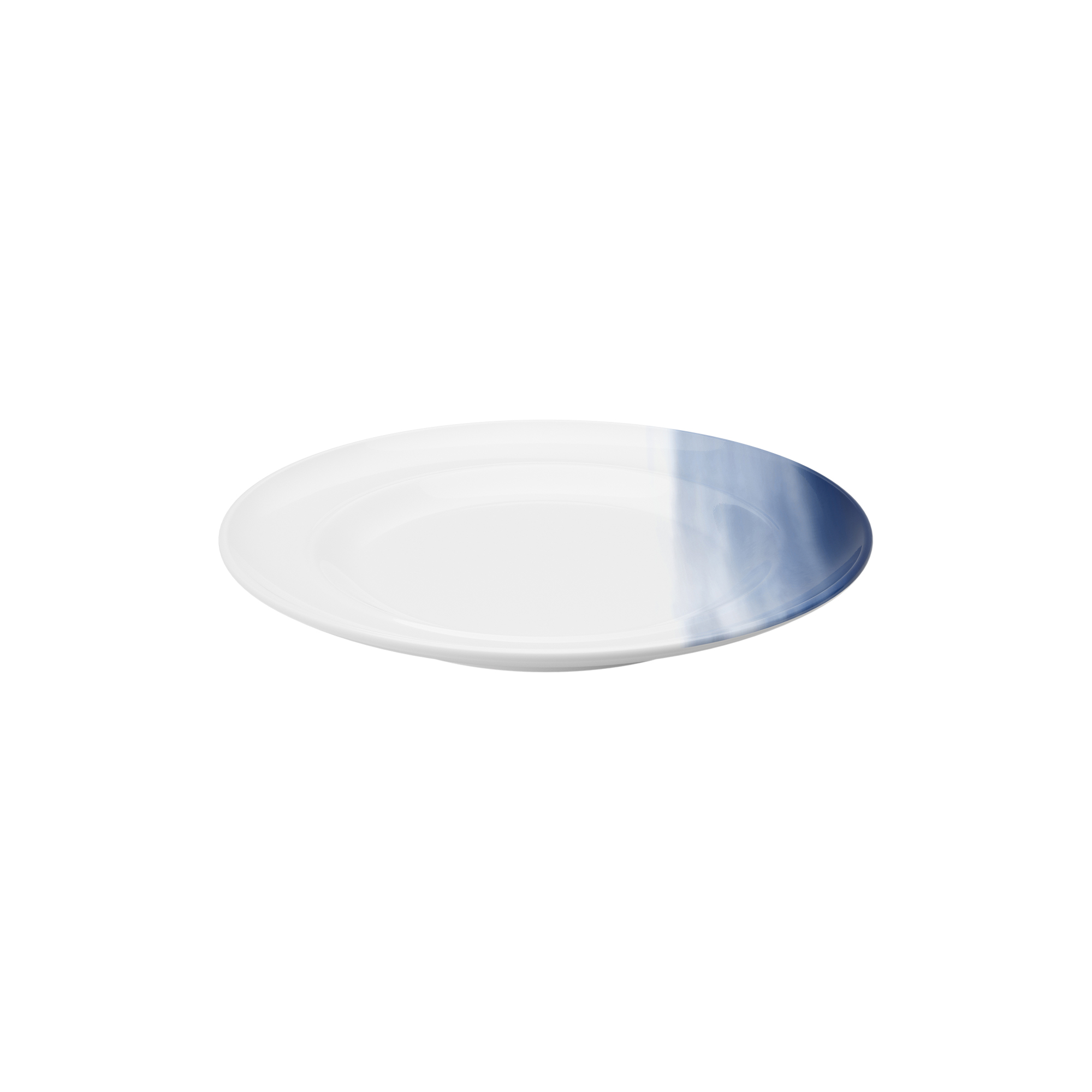 Georg Jensen - KOPPEL sidetallerken 16 cm, blå nuancer, Henning Koppel