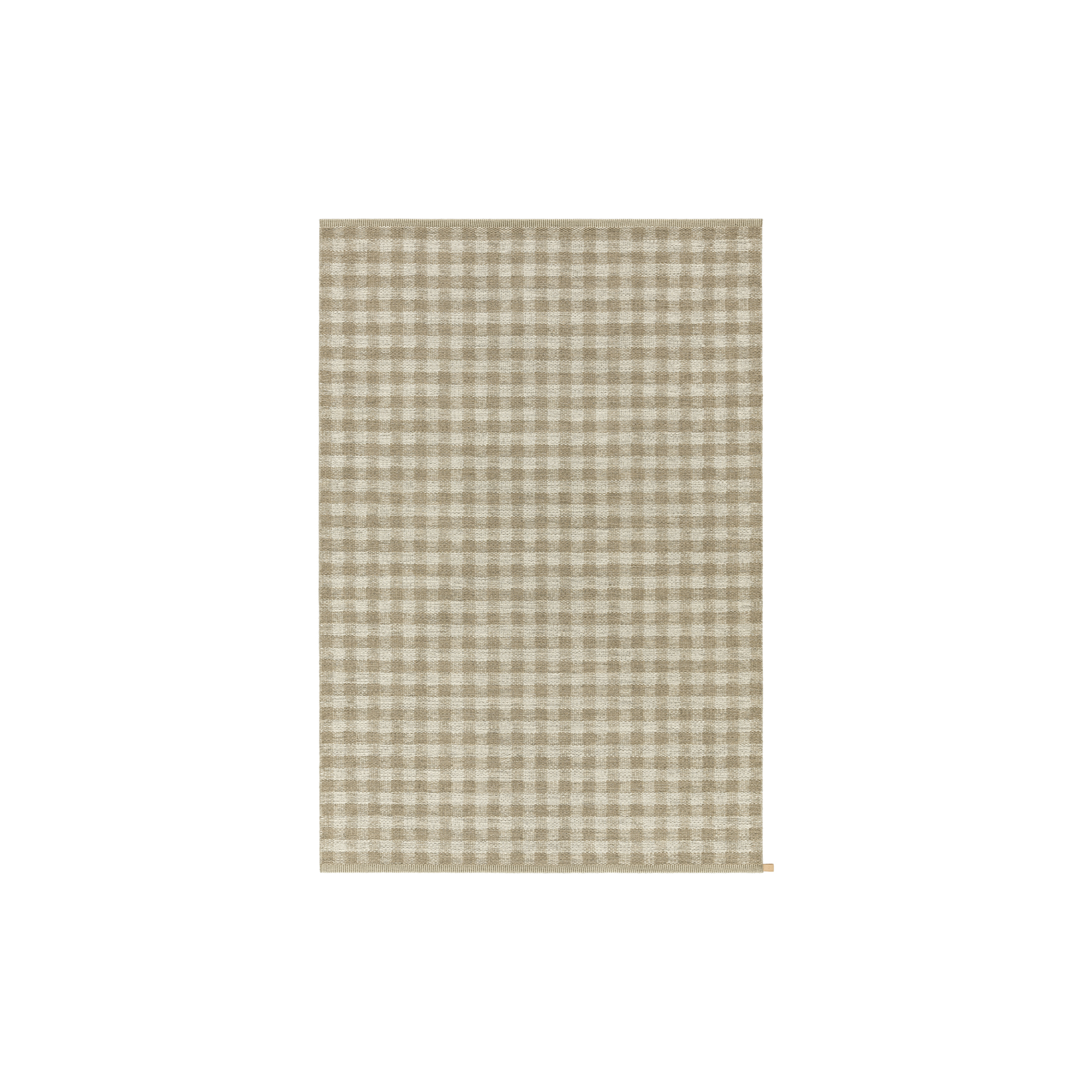 Kasthall - Vichy gulvtæppe, vanilla coconout 884 - 85x240 cm