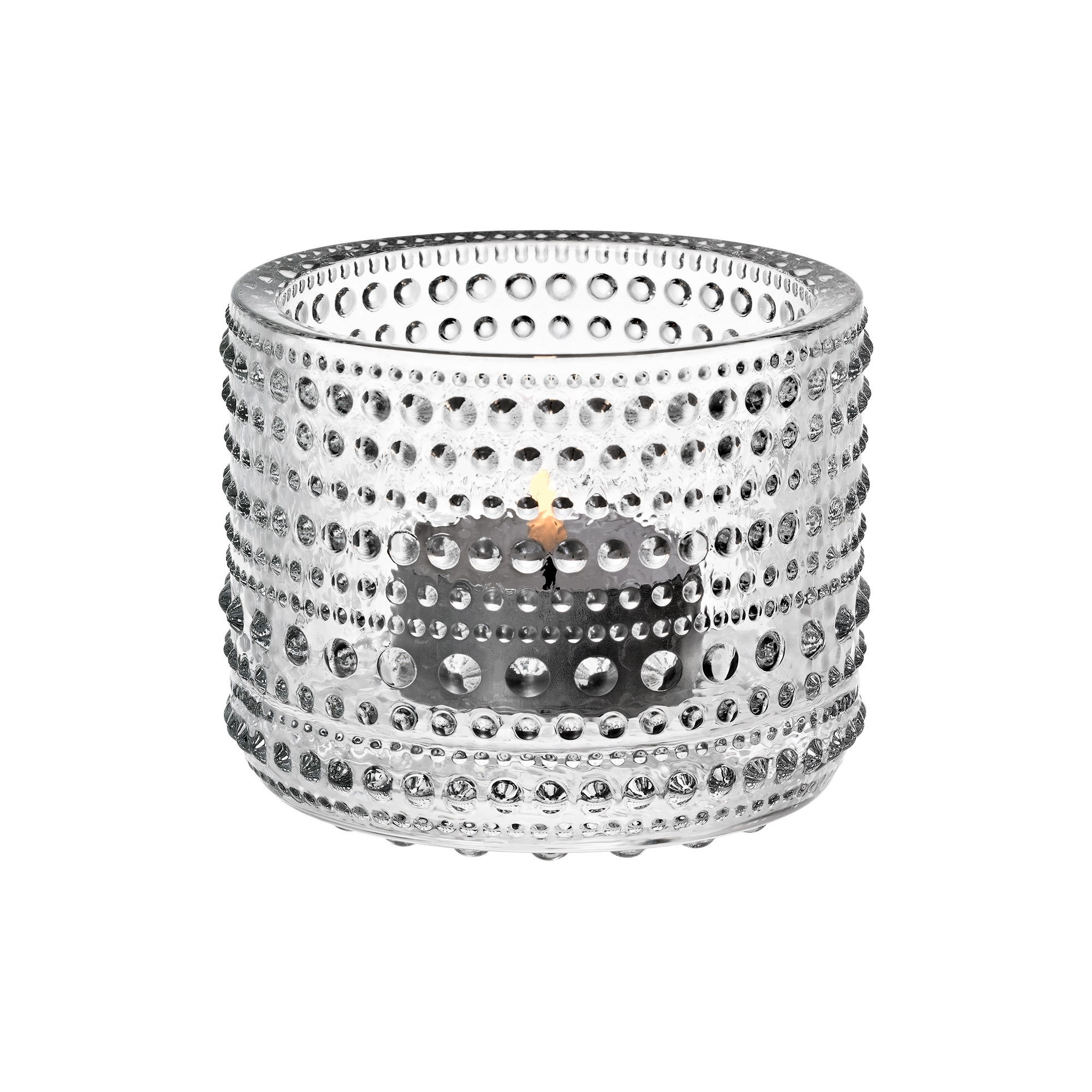 Iittala - Kastehelmi fyrfadsstage, clear