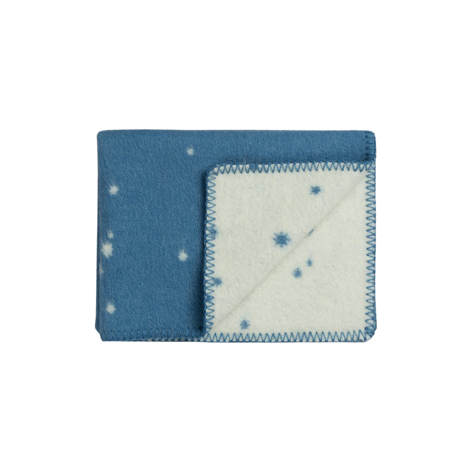Røros Tweed - ORION Baby Size Throw, blue