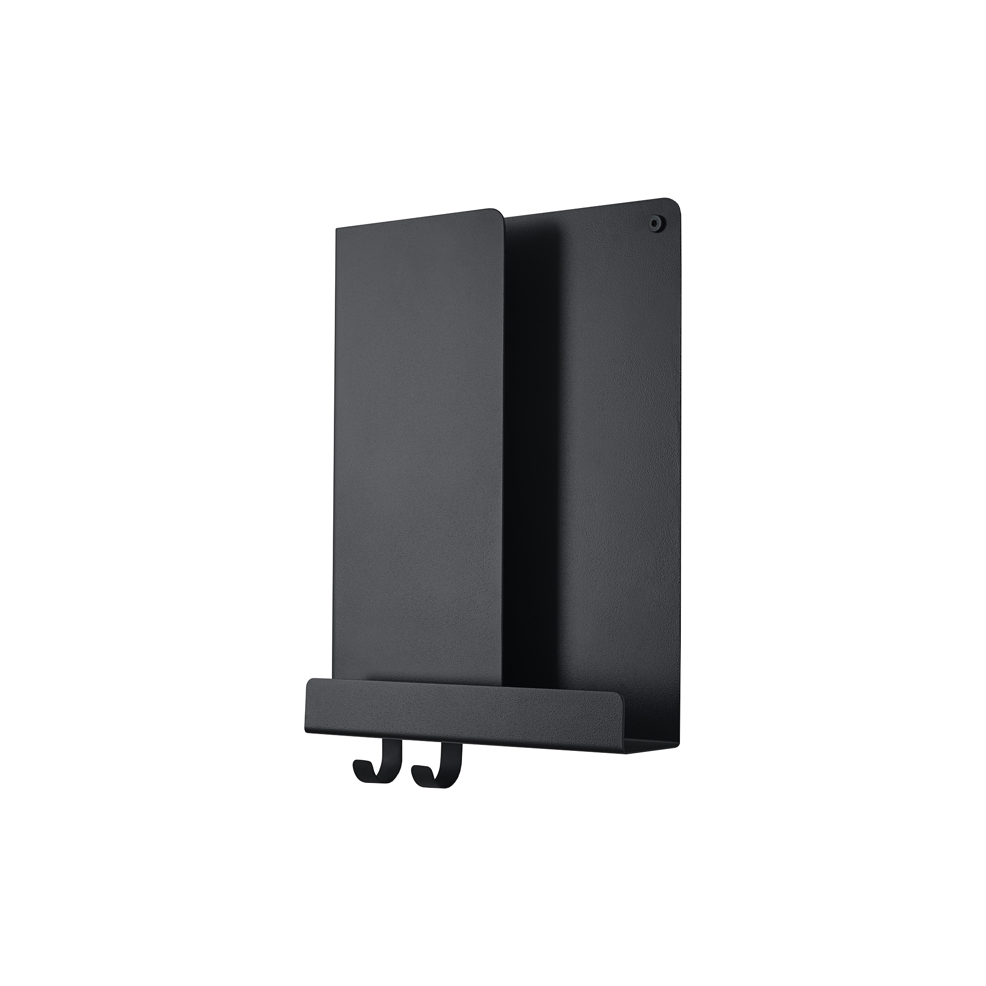 Muuto - Folded Shelves, black - 29.5x40 cm