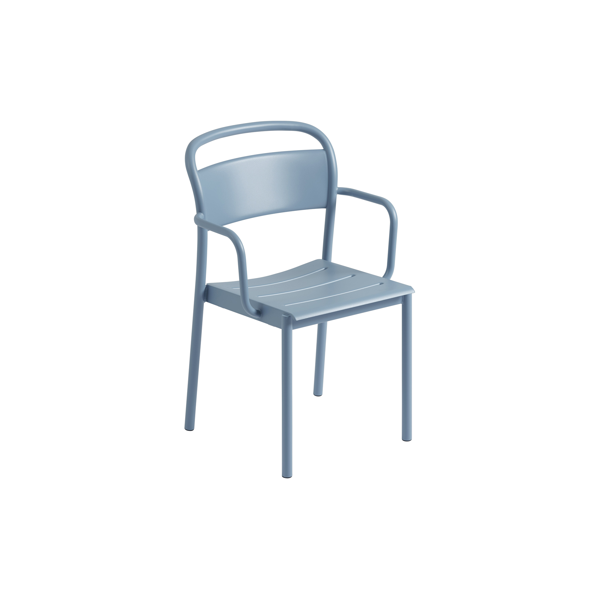 Muuto - Linear Steel Armchair, pale blue