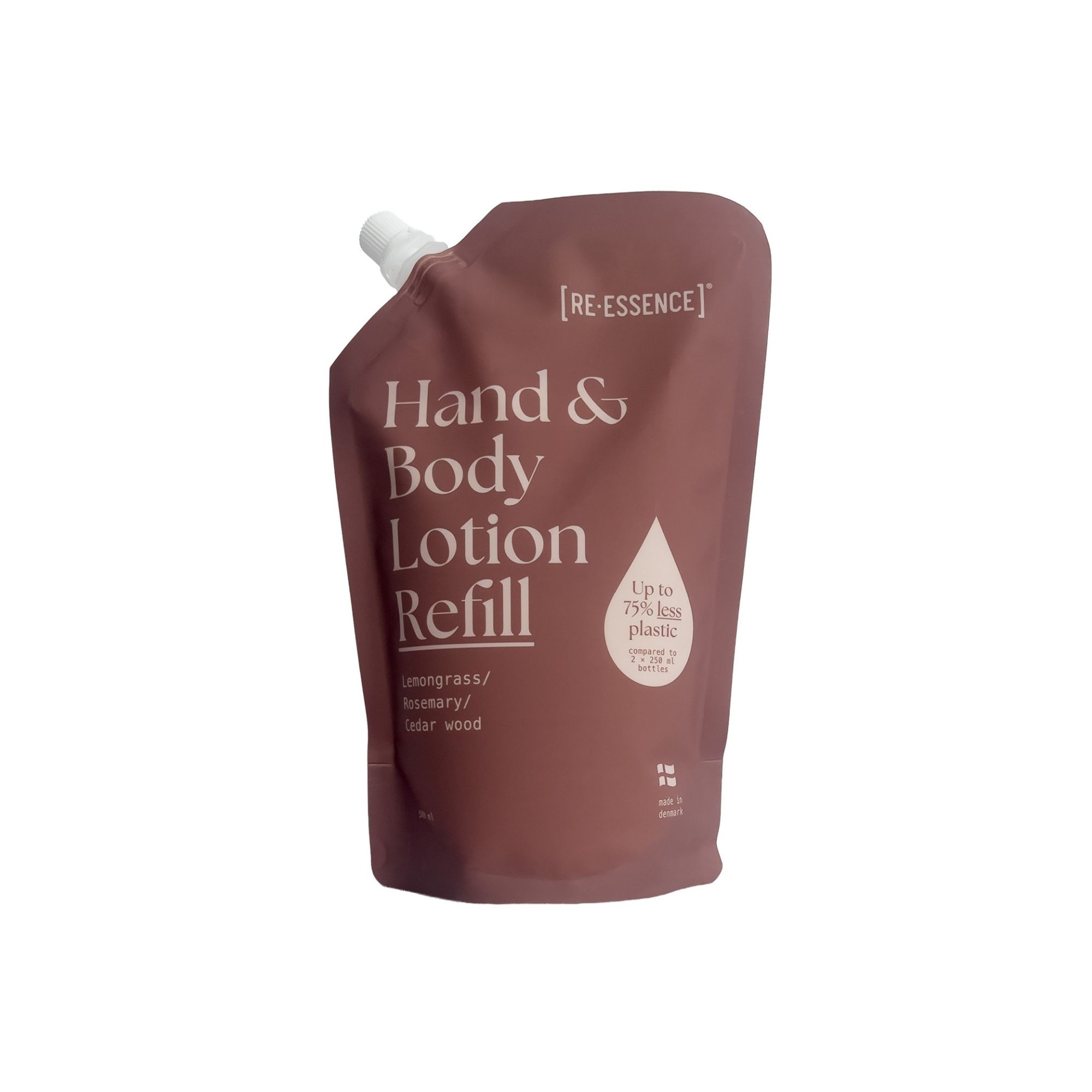 RE-ESSENCE - Hand & Body Lotion Refill, citrongræs/rosmarin/cedertræ
