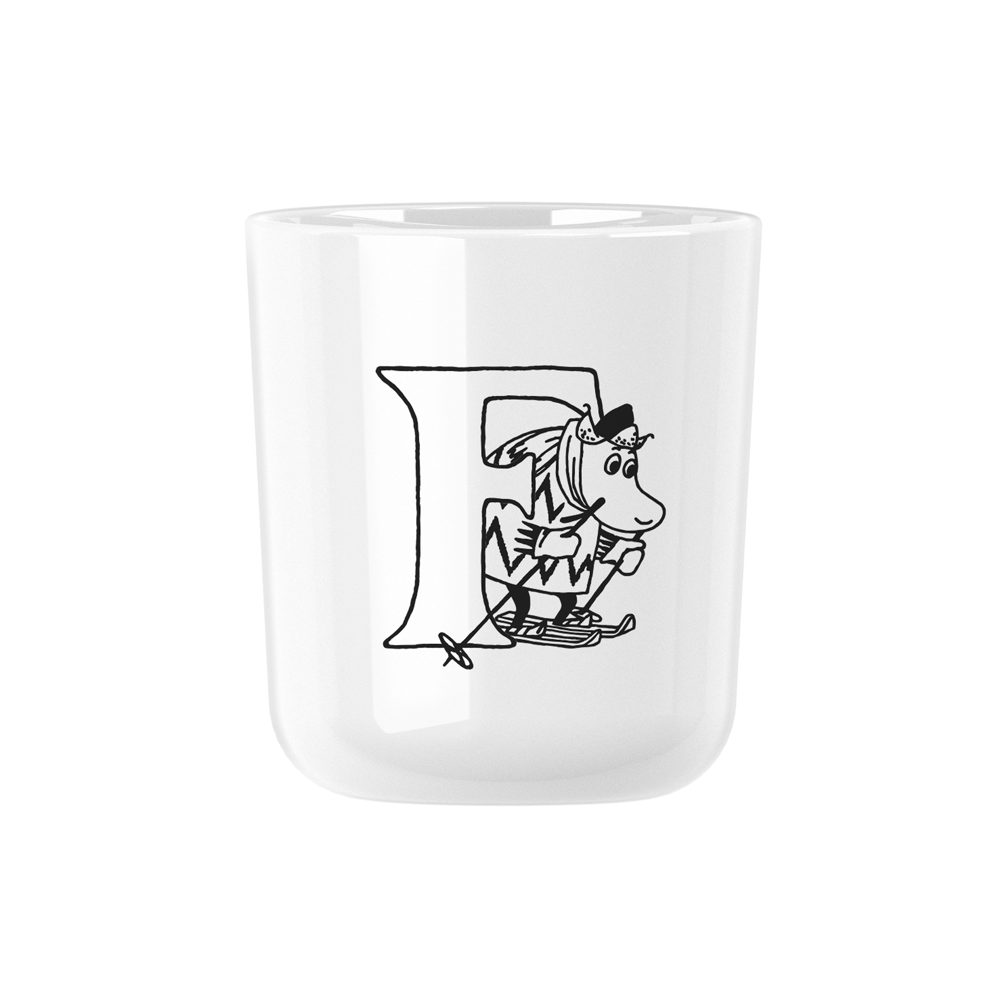 RIG-TIG - Moomin ABC kop F, moomin white - F