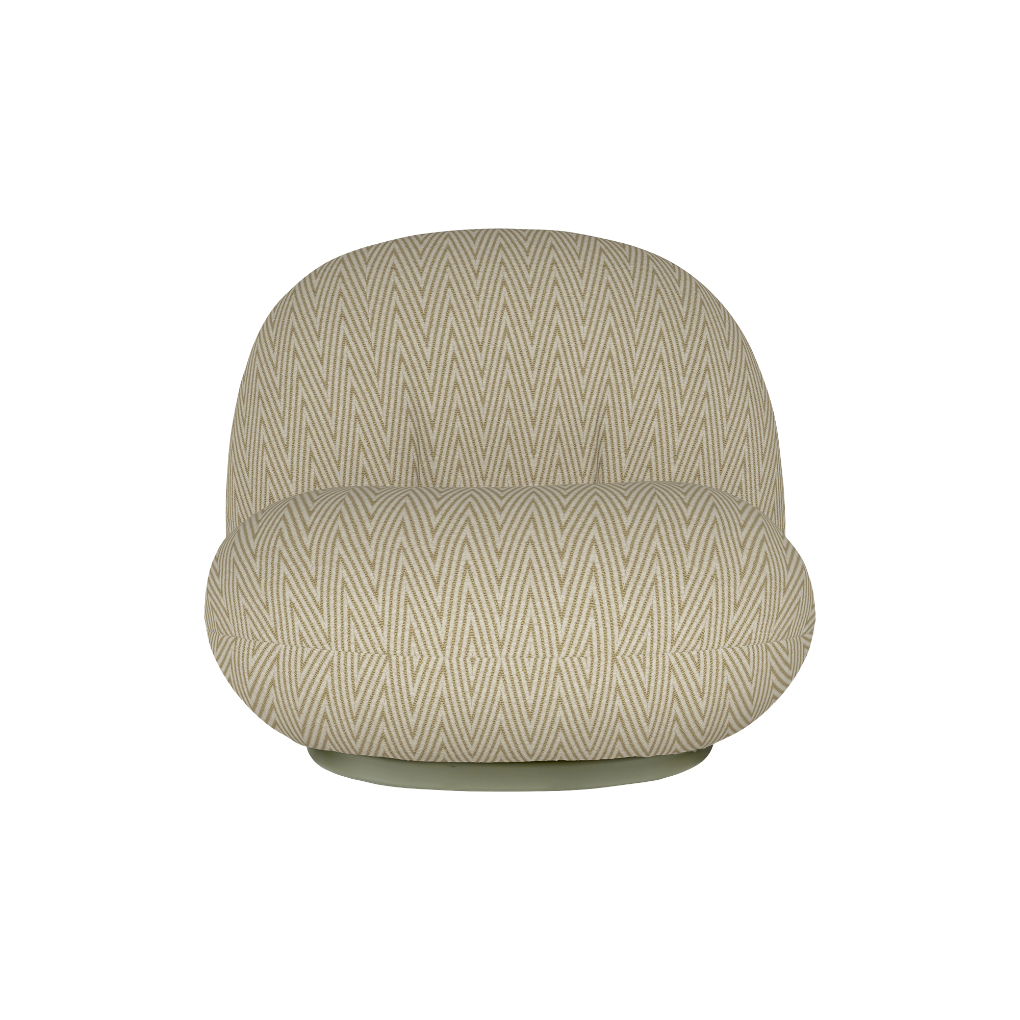GUBI - Pacha Outdoor Lounge Chair, Chevron 034 - H: 65 x B: 77 x D: 85 cm.