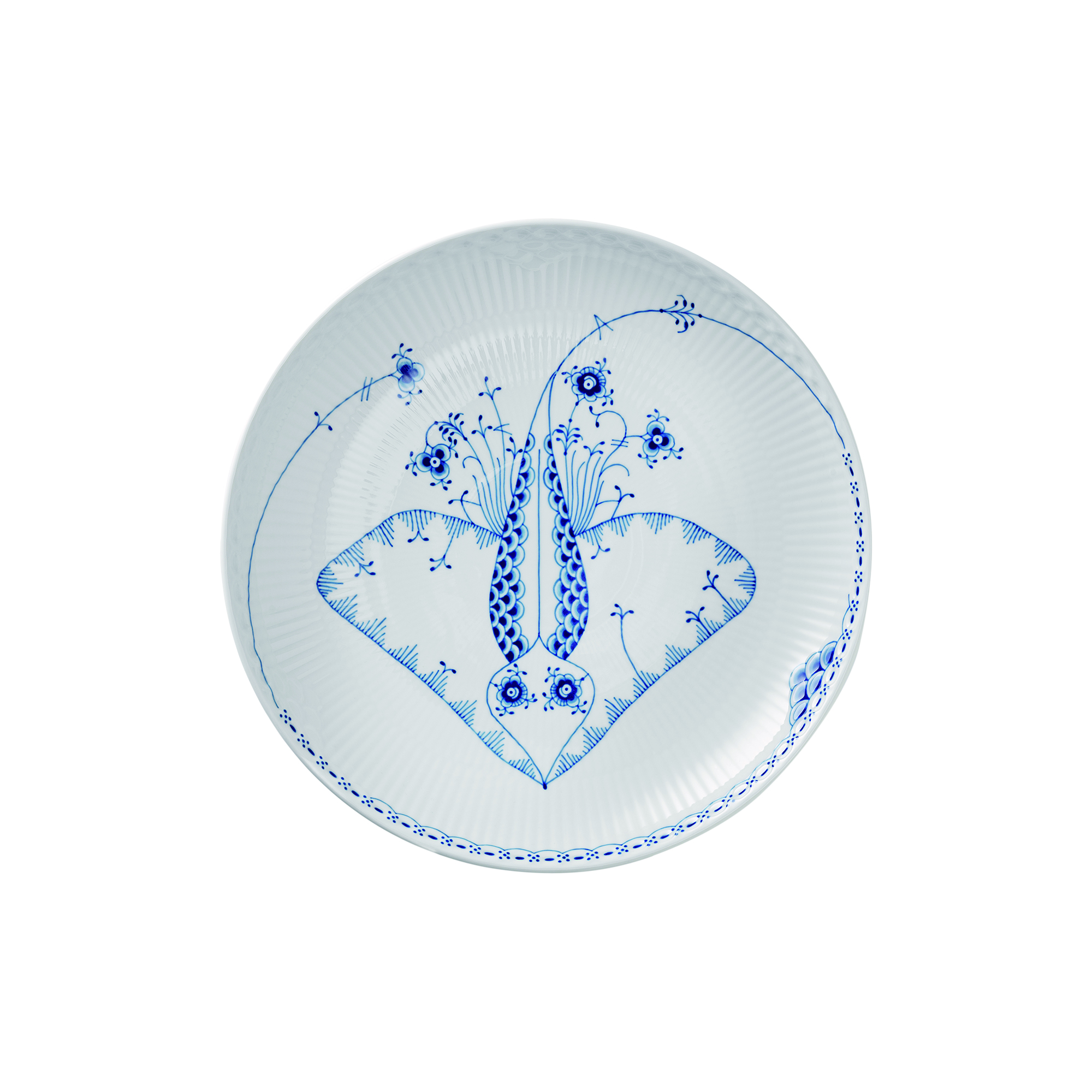 Royal Copenhagen - Royal Creatures skål 25 cm, pigrokke