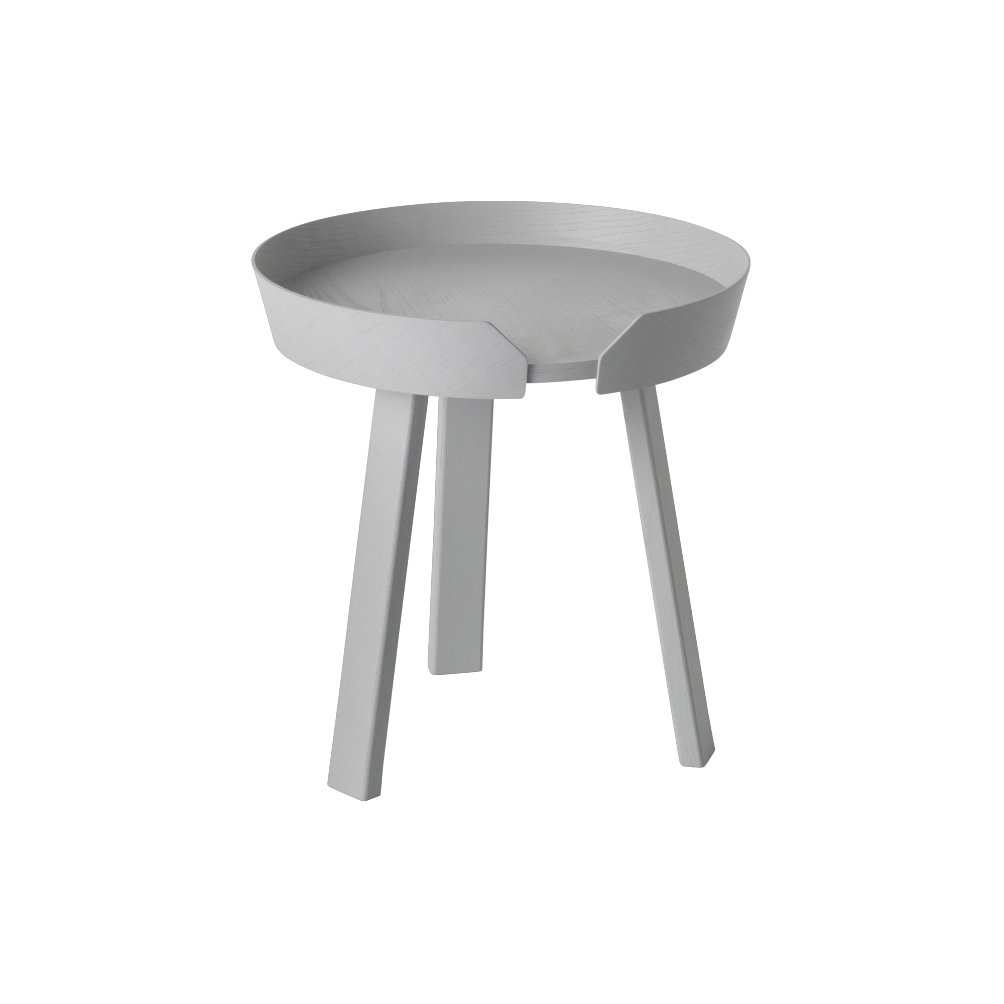 Muuto - Around Coffee Table, grey - Ø45 cm