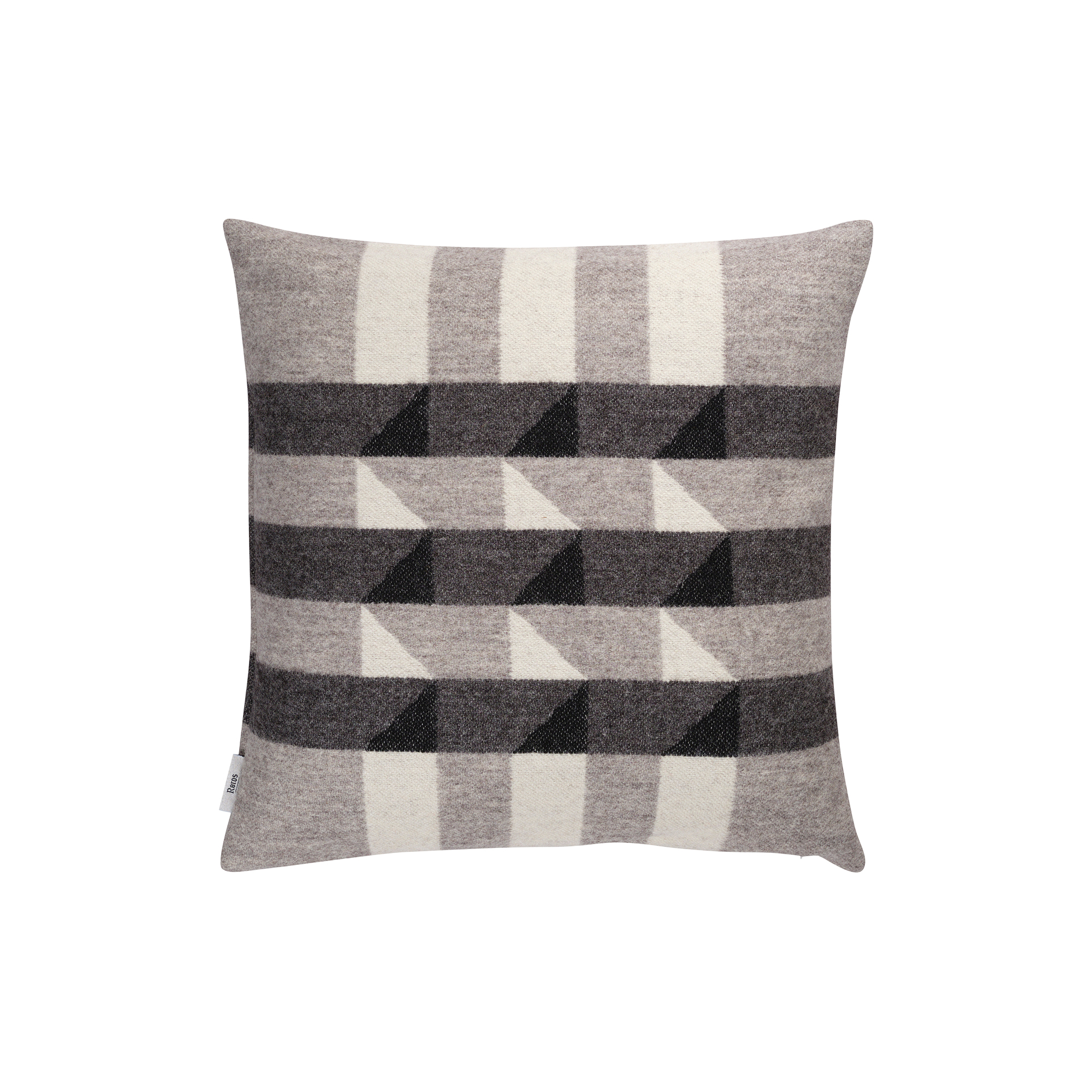 Røros Tweed - KVAM Cushion, greyscale
