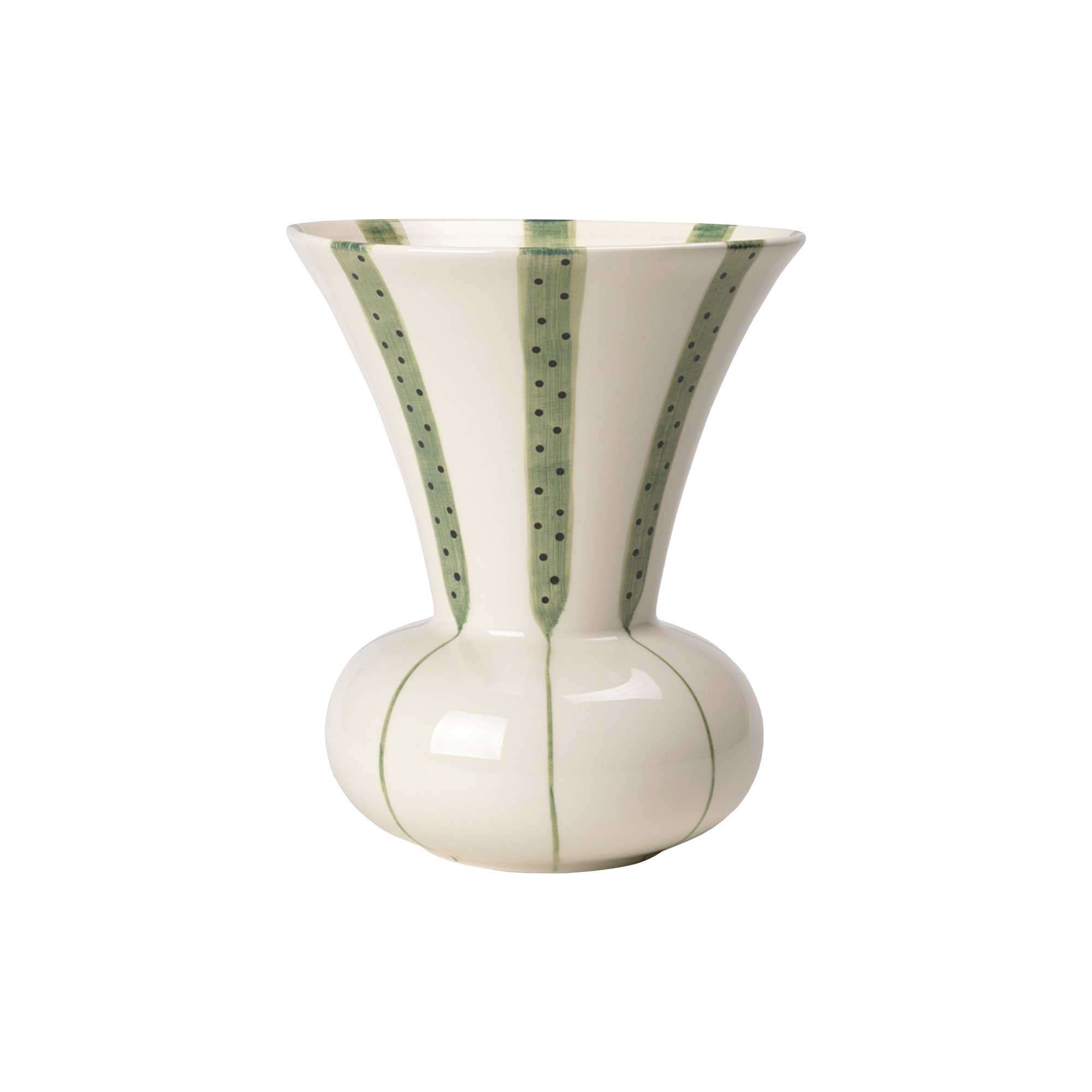 Kähler - Signature vase, grøn