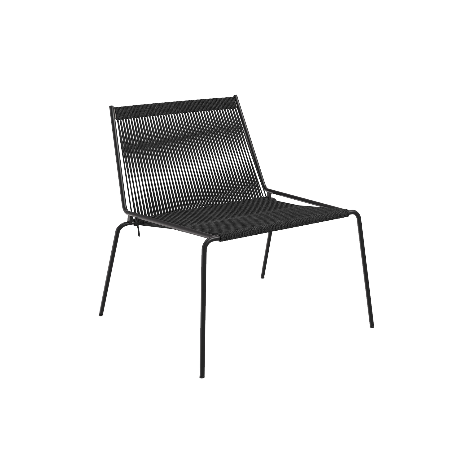 Thorup Copenhagen - Noel Lounge Chair, black/black