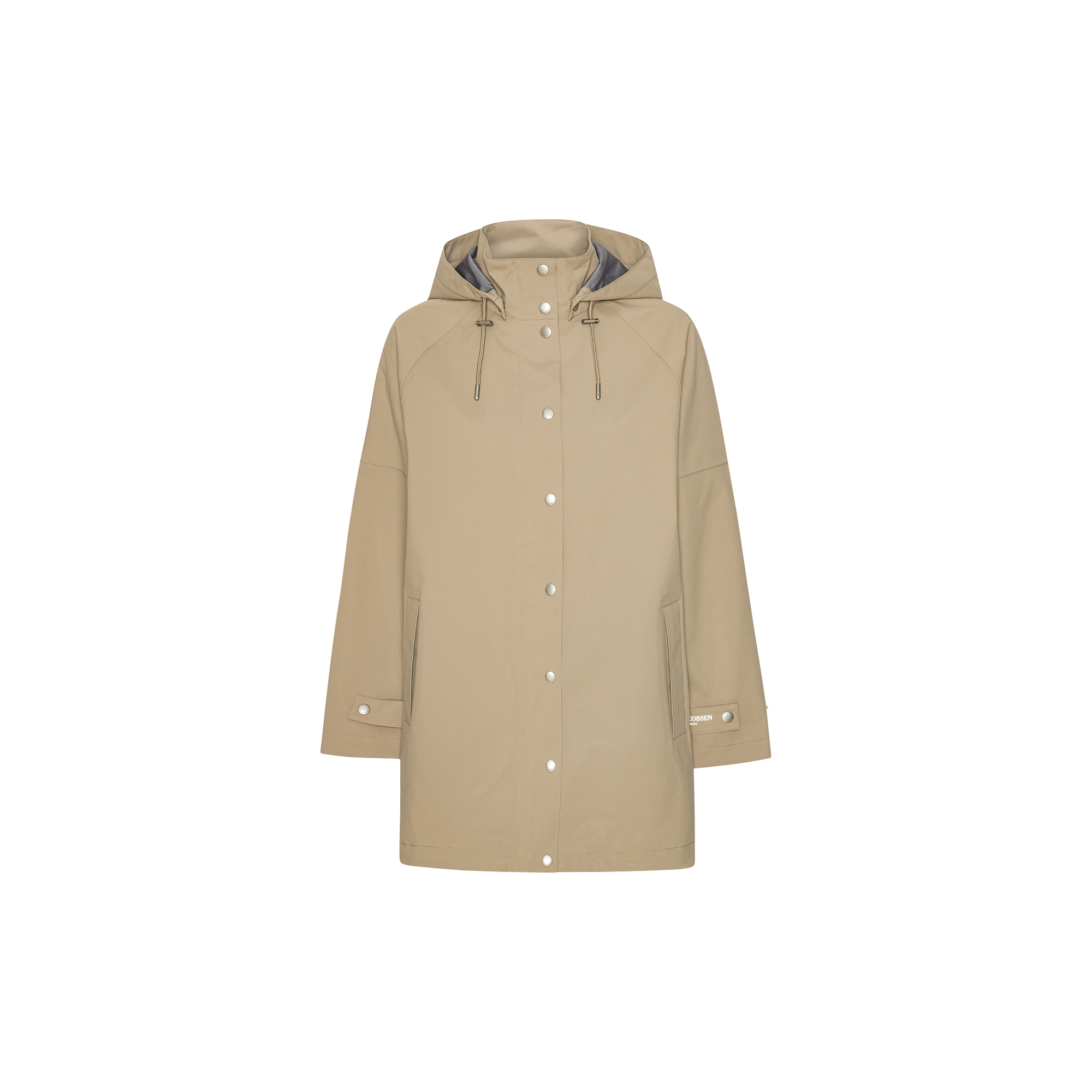 Ilse Jacobsen Hornbæk - Rain Jacket, greige - Str. 42