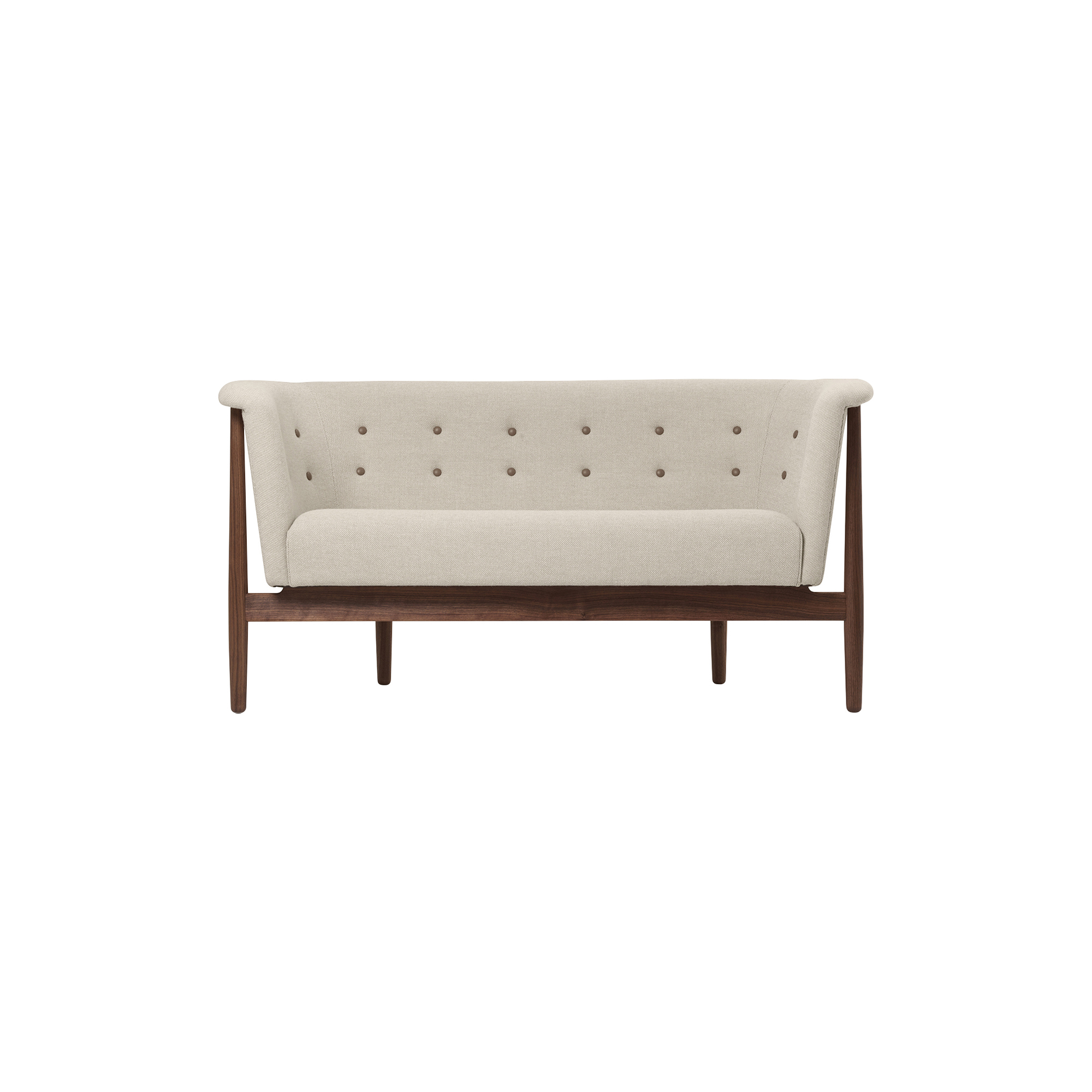 Carl Hansen & Søn - ND52-2 Vita sofa, Hallingdal 200/oileret valnød