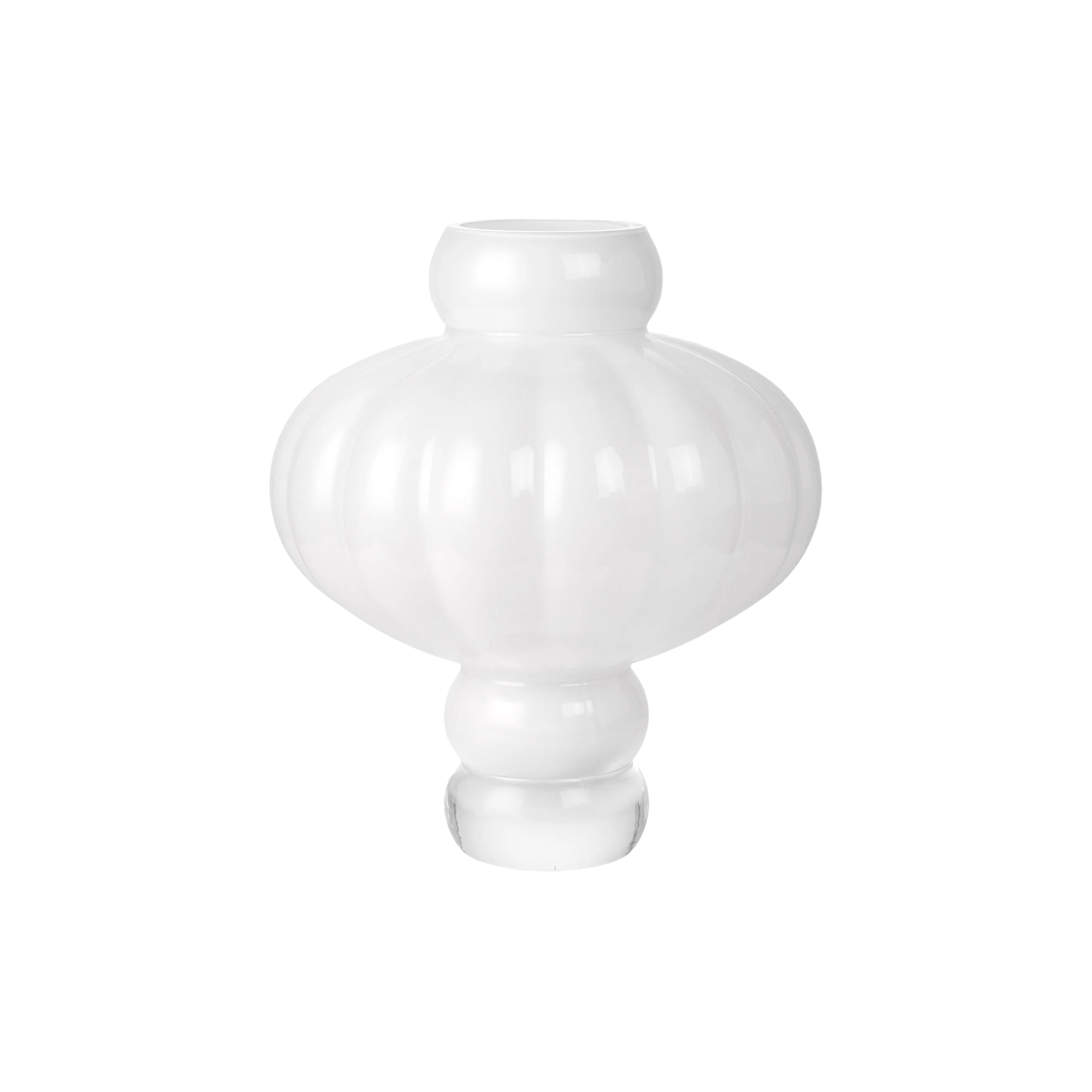 Louise Roe - Balloon Vase 08, opal white