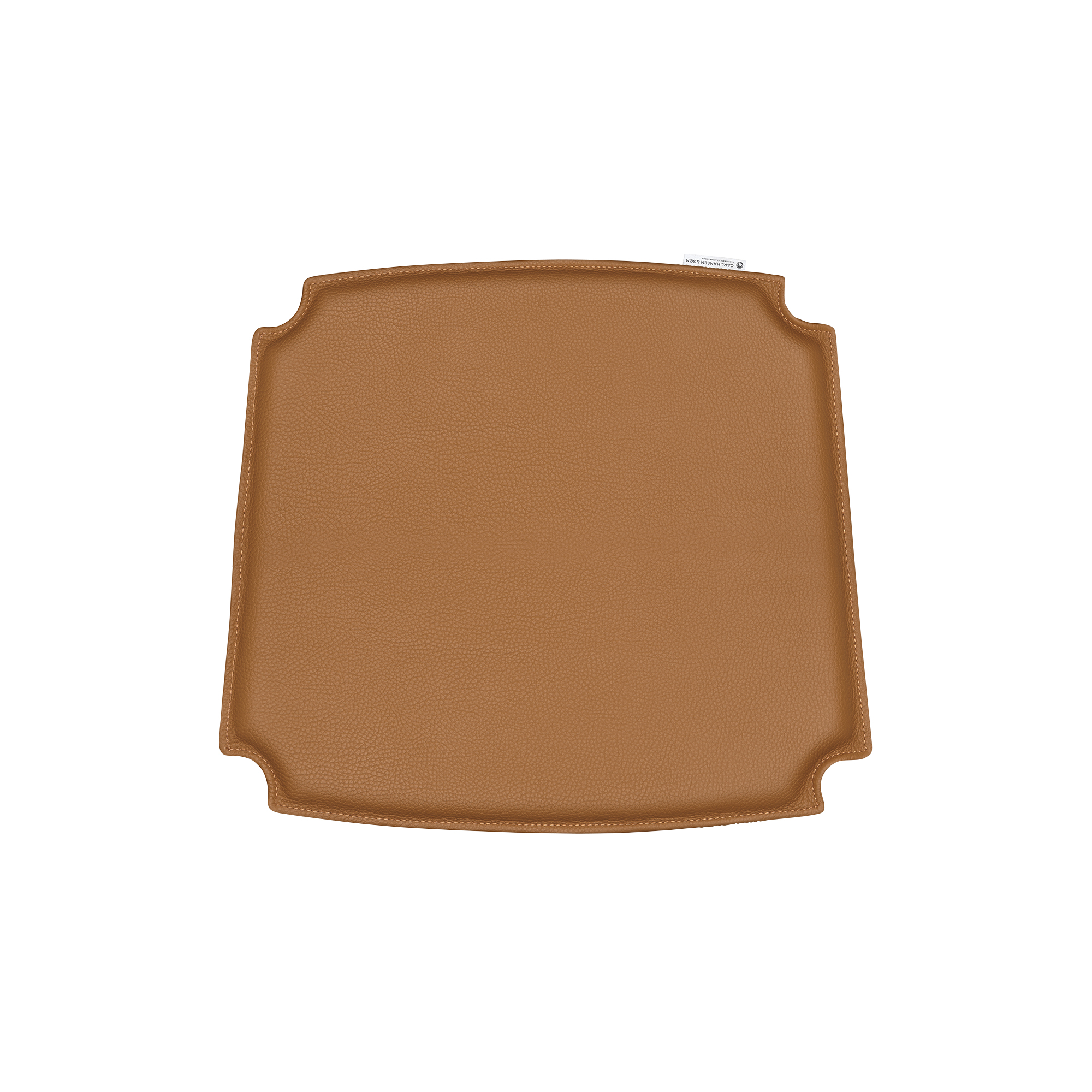 Carl Hansen & Søn - CU CH24 hynde til Y-stolen, golden brown - H: 3 x L: 49 x B: 39 cm.