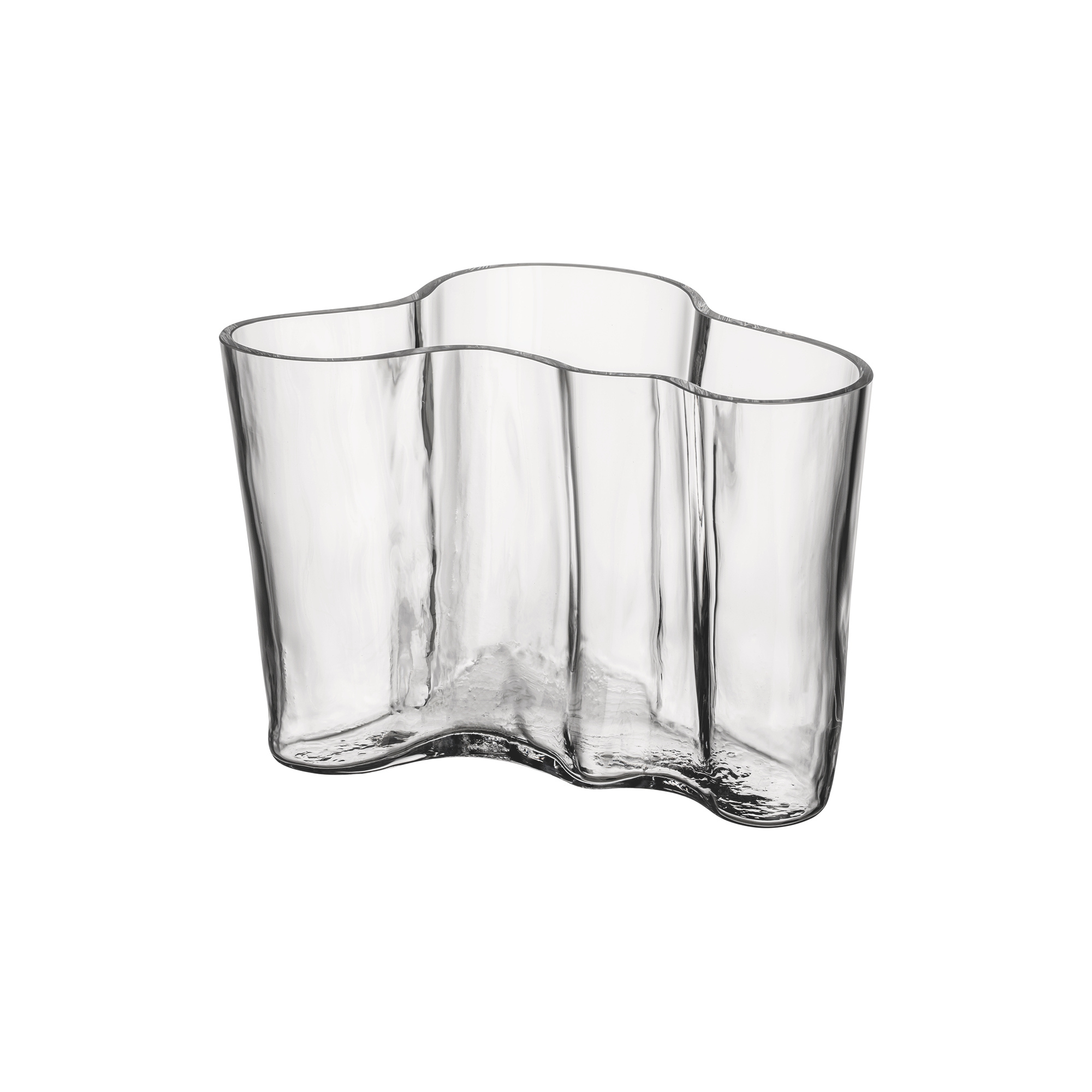 Iittala - Alvar Aalto vase 14 cm, klar, Alvar Aalto Collection