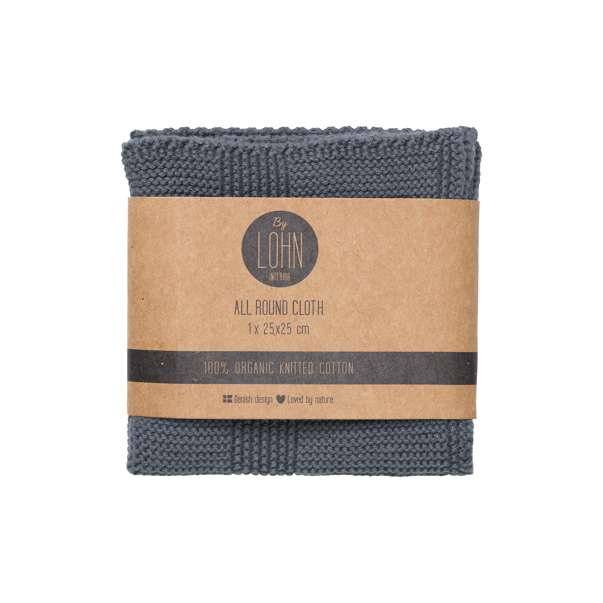 By LOHN - Strikket Klud, dark grey
