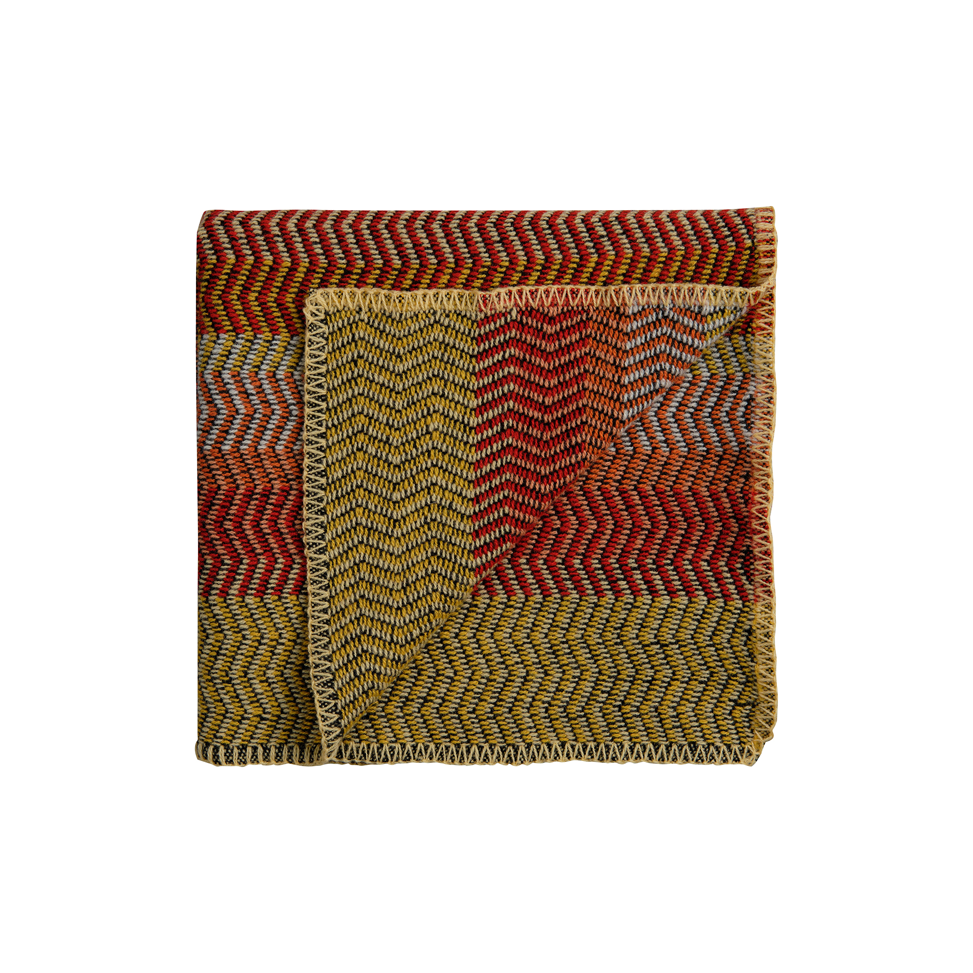 Røros Tweed - FRI Half Size Throw, summer red