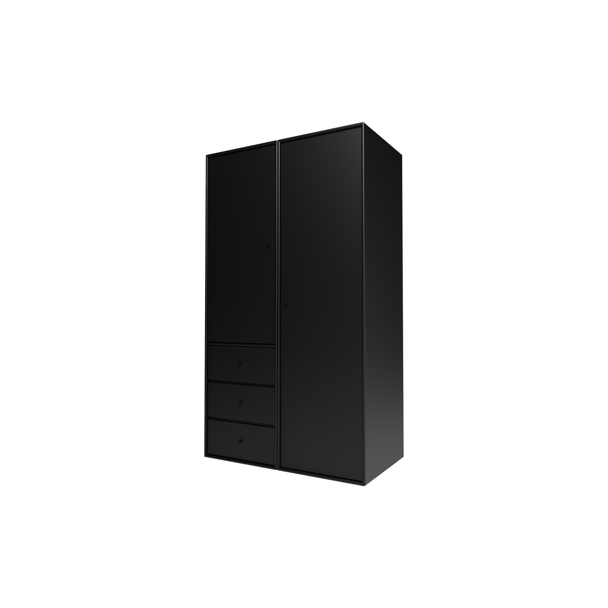 Montana Furniture - Montana Wardrobe ATTIRE III, 05 black
