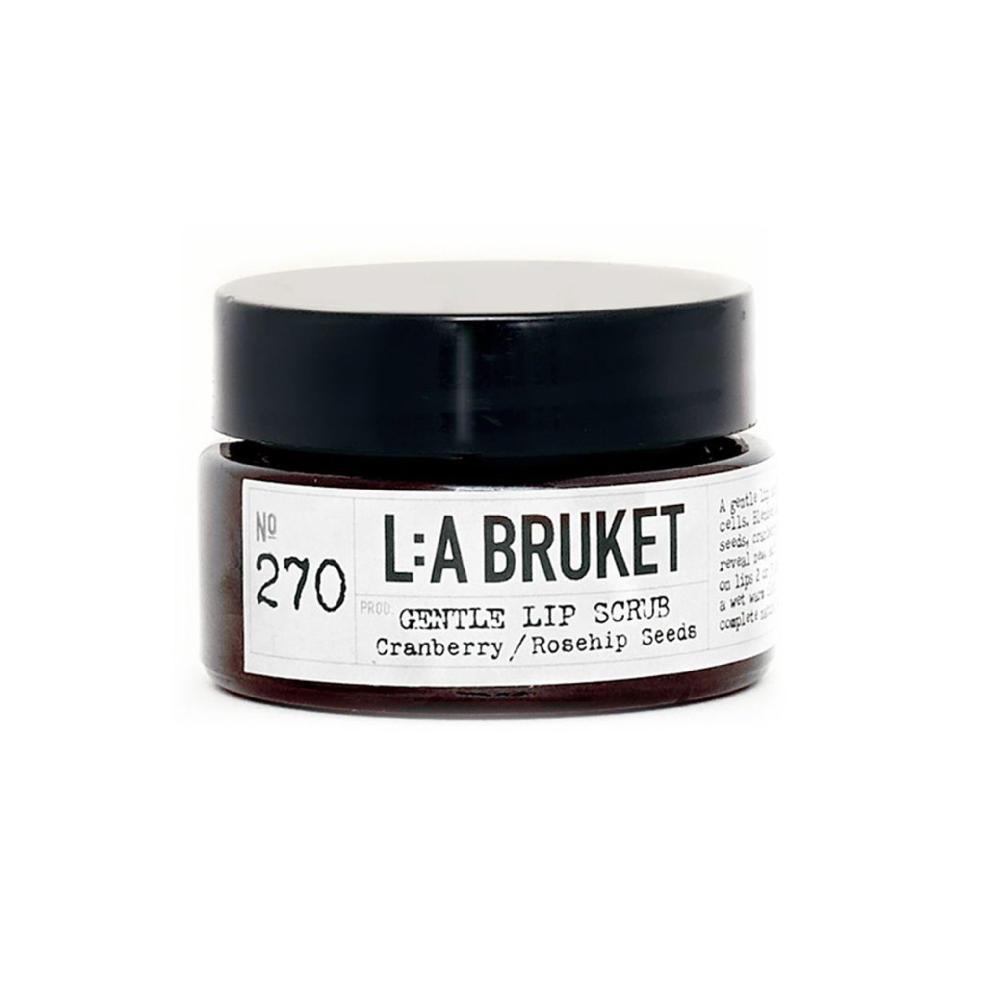 L:a Bruket - No. 270 Lip Scrub, cranberry/rosehip seed