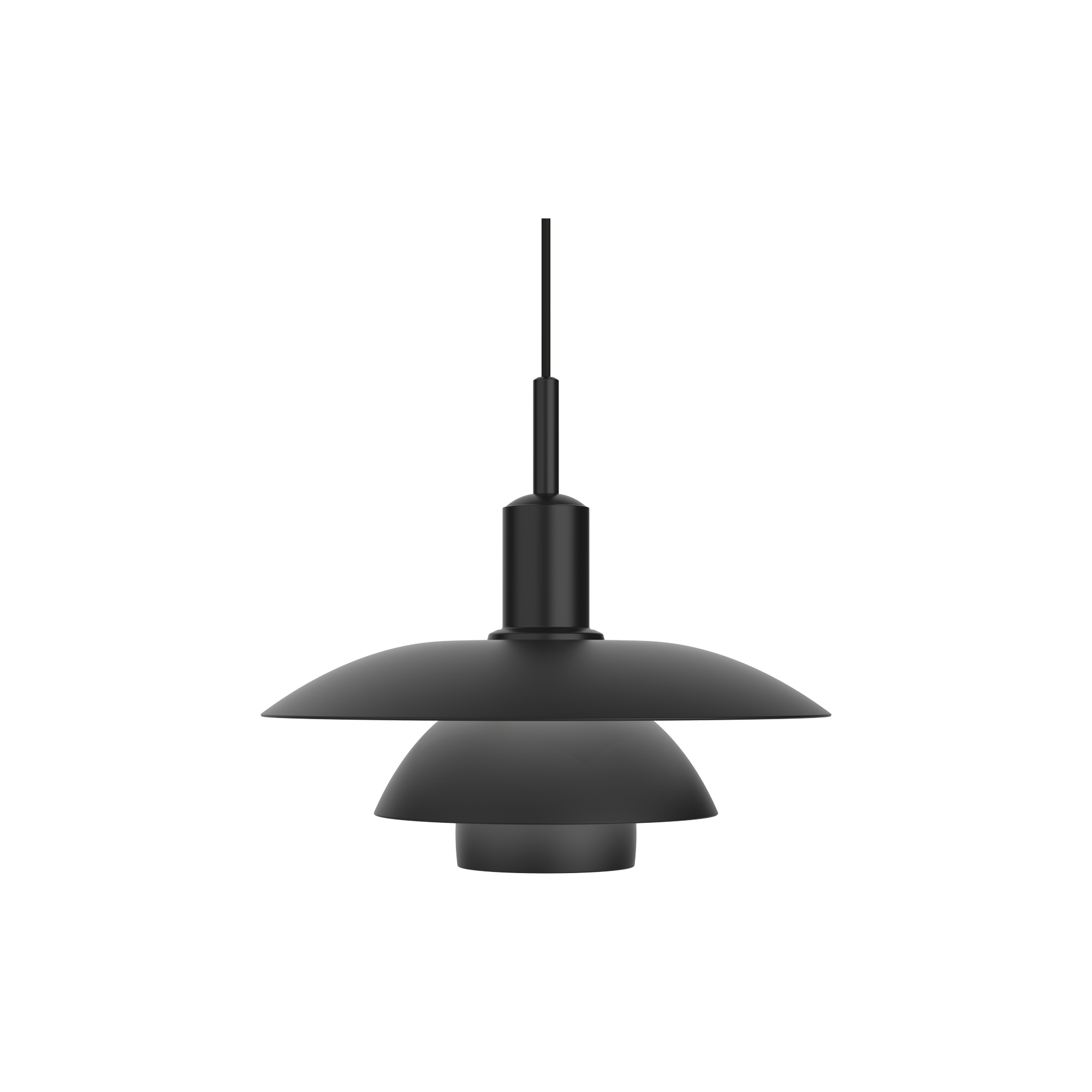 Louis Poulsen - PH 5/5 pendel, metal sort - 70W-E27