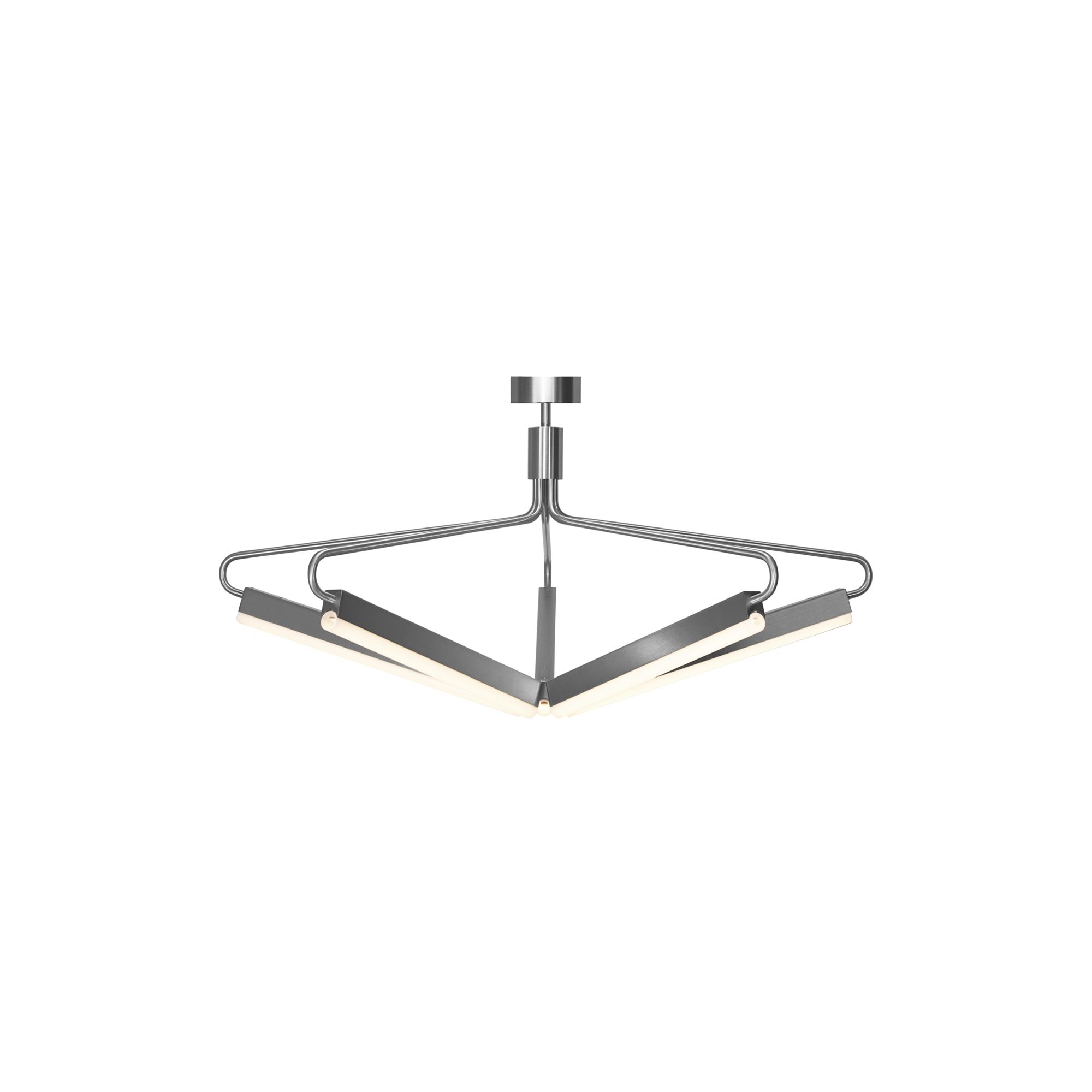 Rubn - Angel 5 500 Wide Chandelier, steel