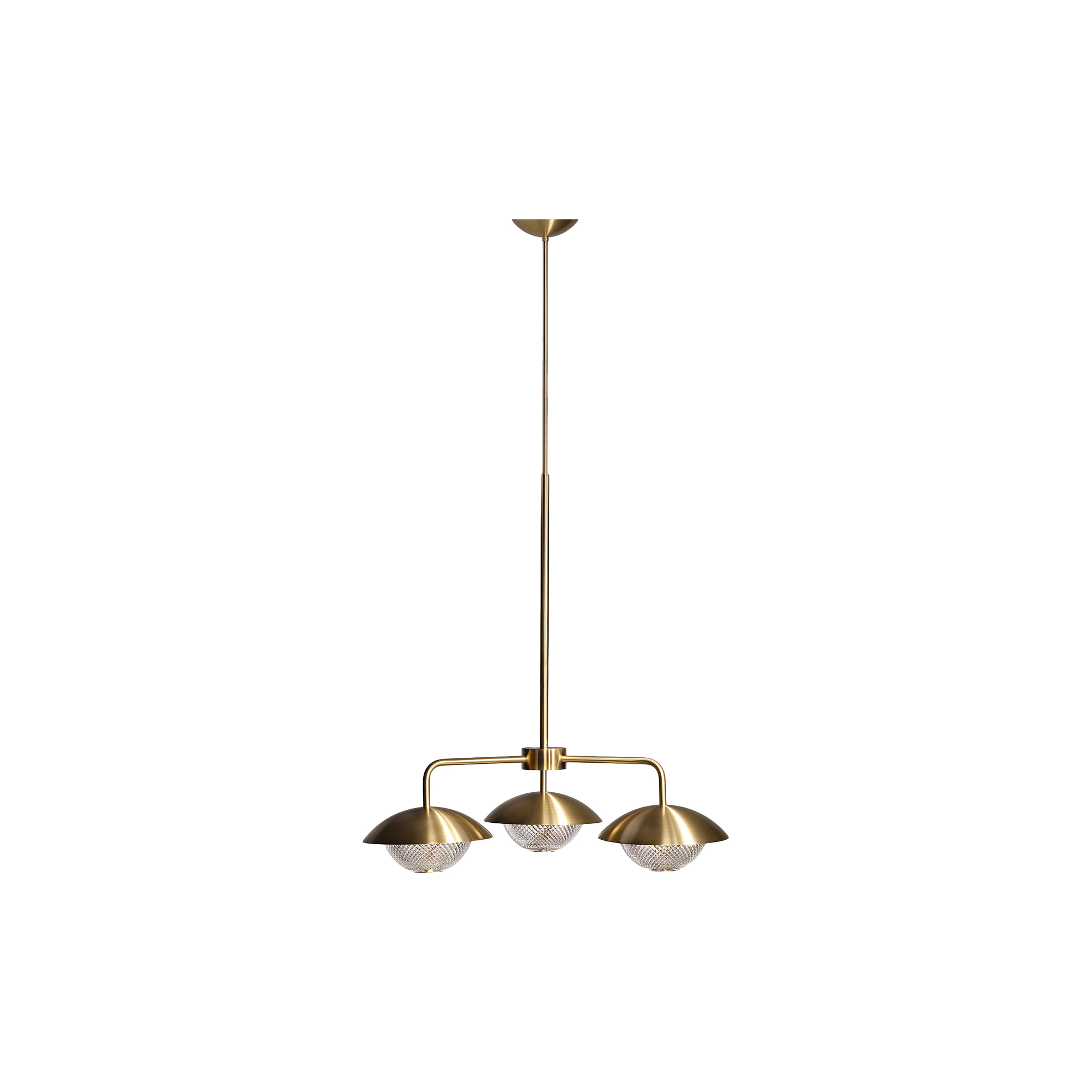 Rubn - Grace 3 Chandelier, brass